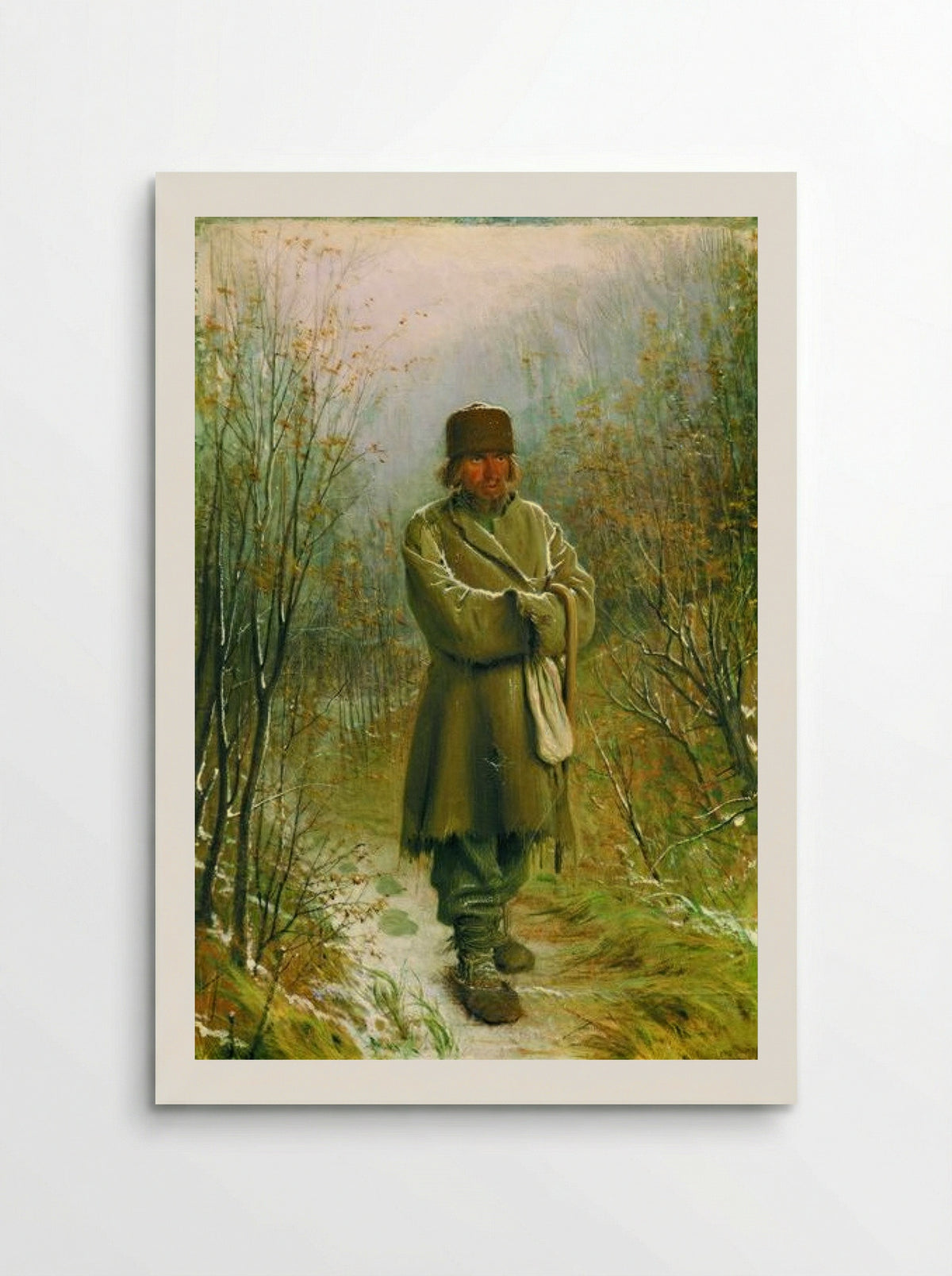 The Contemplator - Ivan Kramskoy - Poster