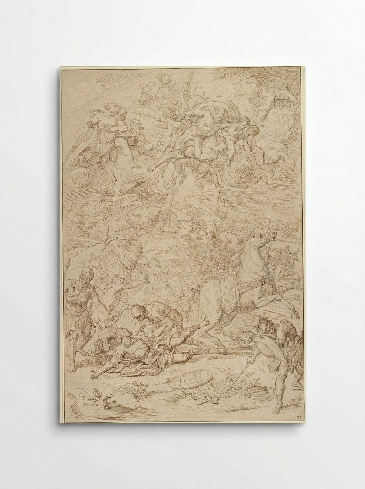 The Conversion of Saint Paul - Raymond Lafage - Poster