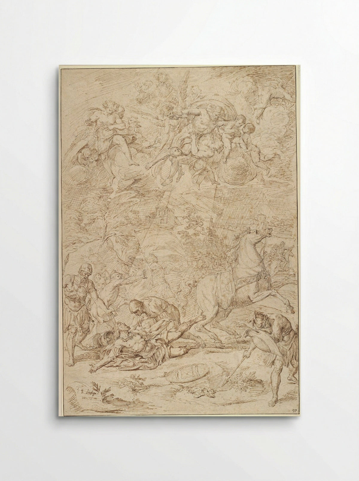 The Conversion of Saint Paul - Raymond Lafage - Poster