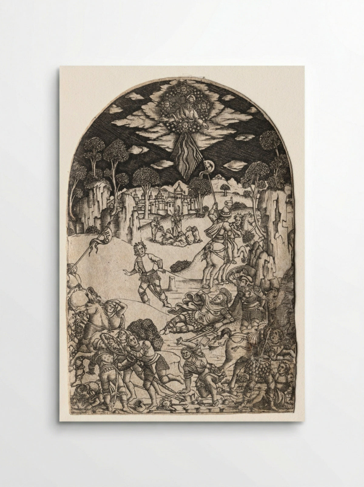The Conversion of Saint Paul - Matteo di Giovanni - Poster