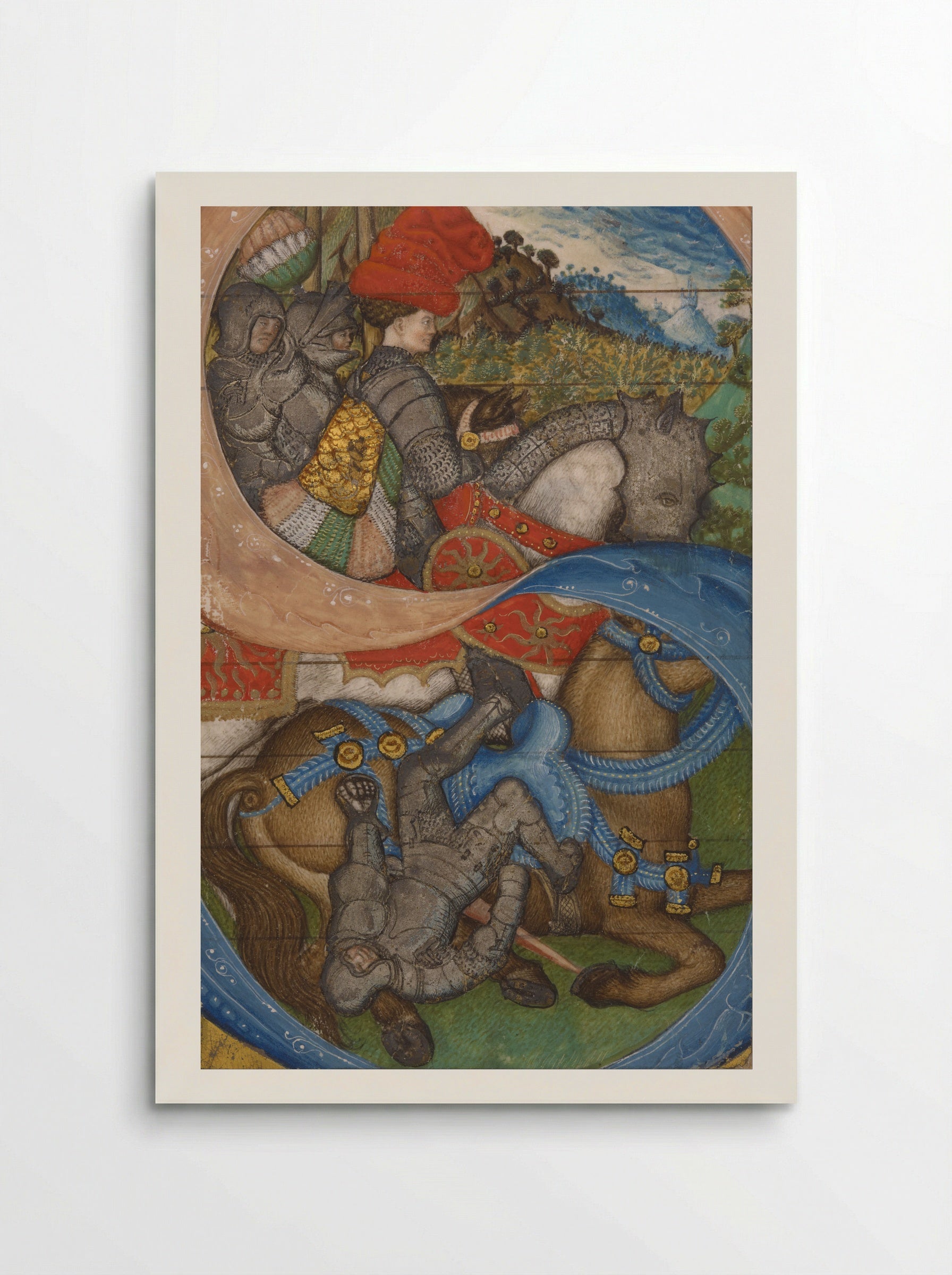 The Conversion of St. Paul - Pisanello - Poster