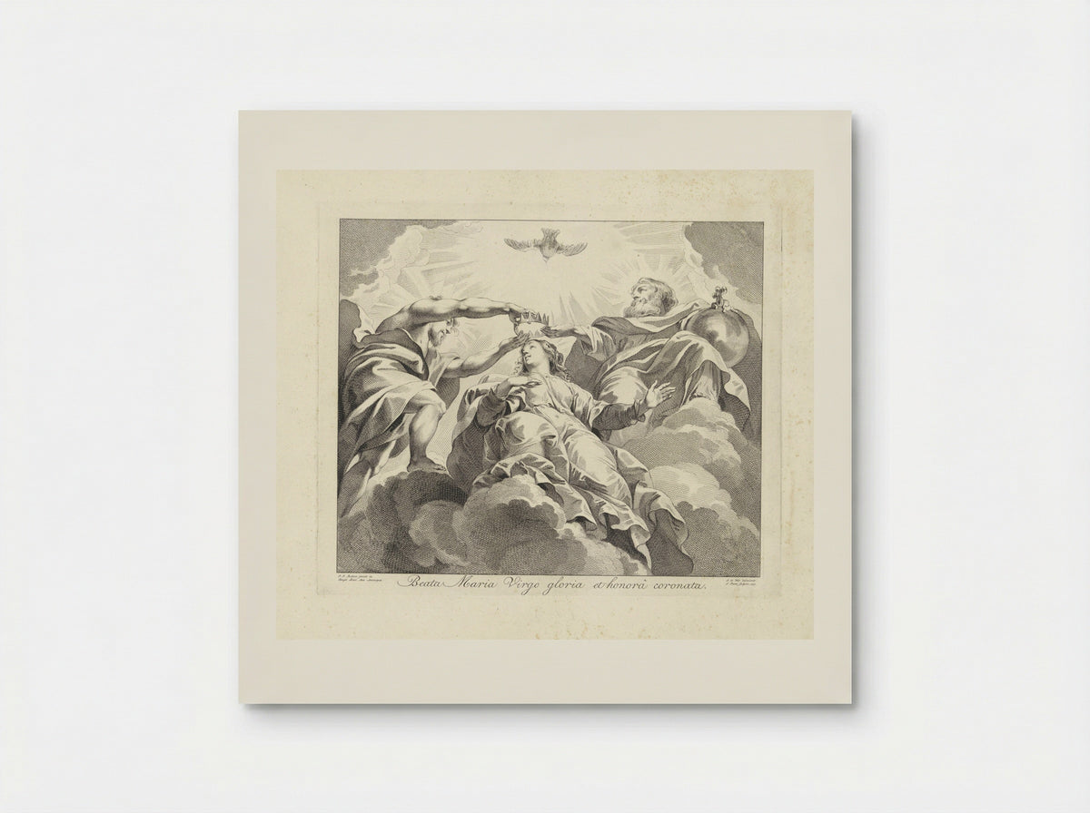 The Coronation of the Virgin - Jan Punt - Poster