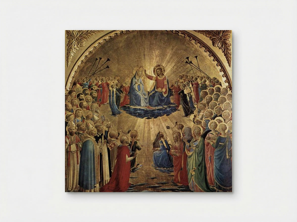 The Coronation of the Virgin - Fra Angelico - Poster
