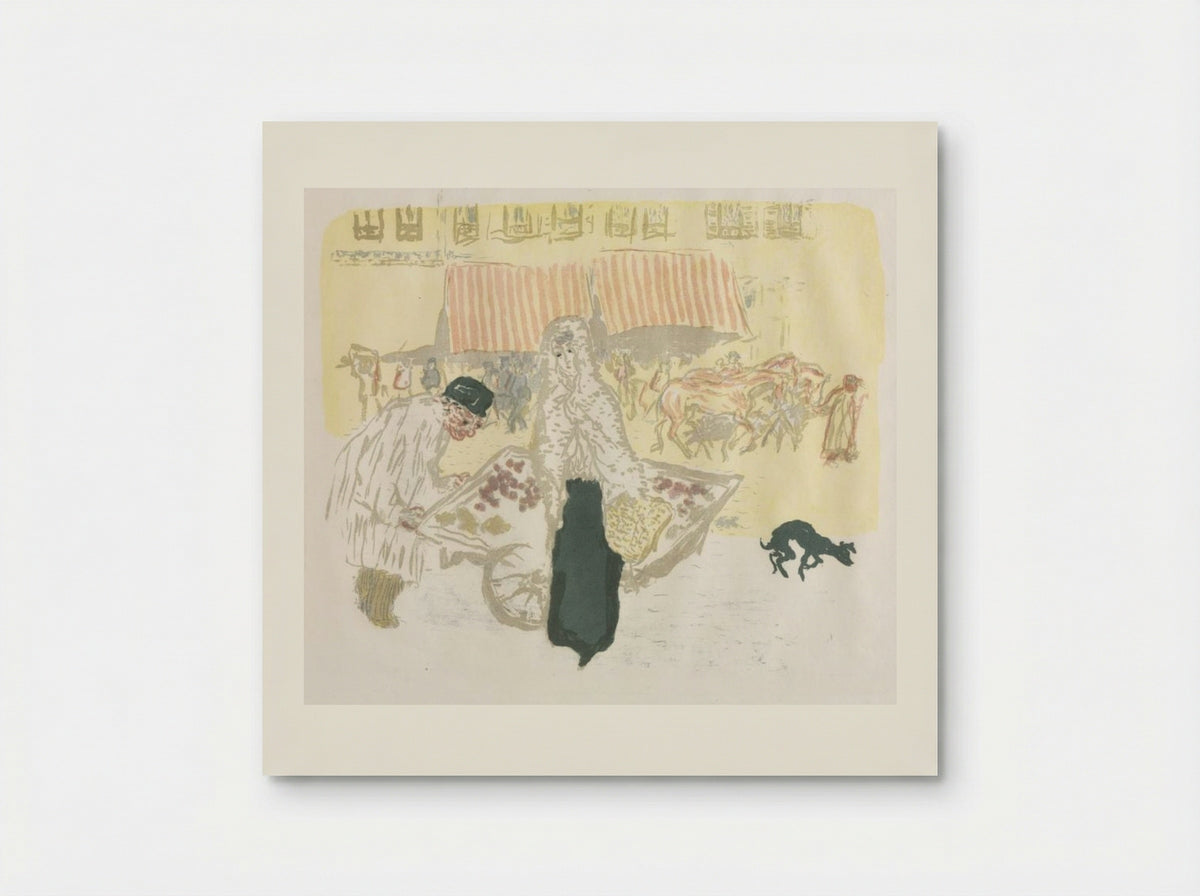 The Costermonger - Pierre Bonnard - Poster
