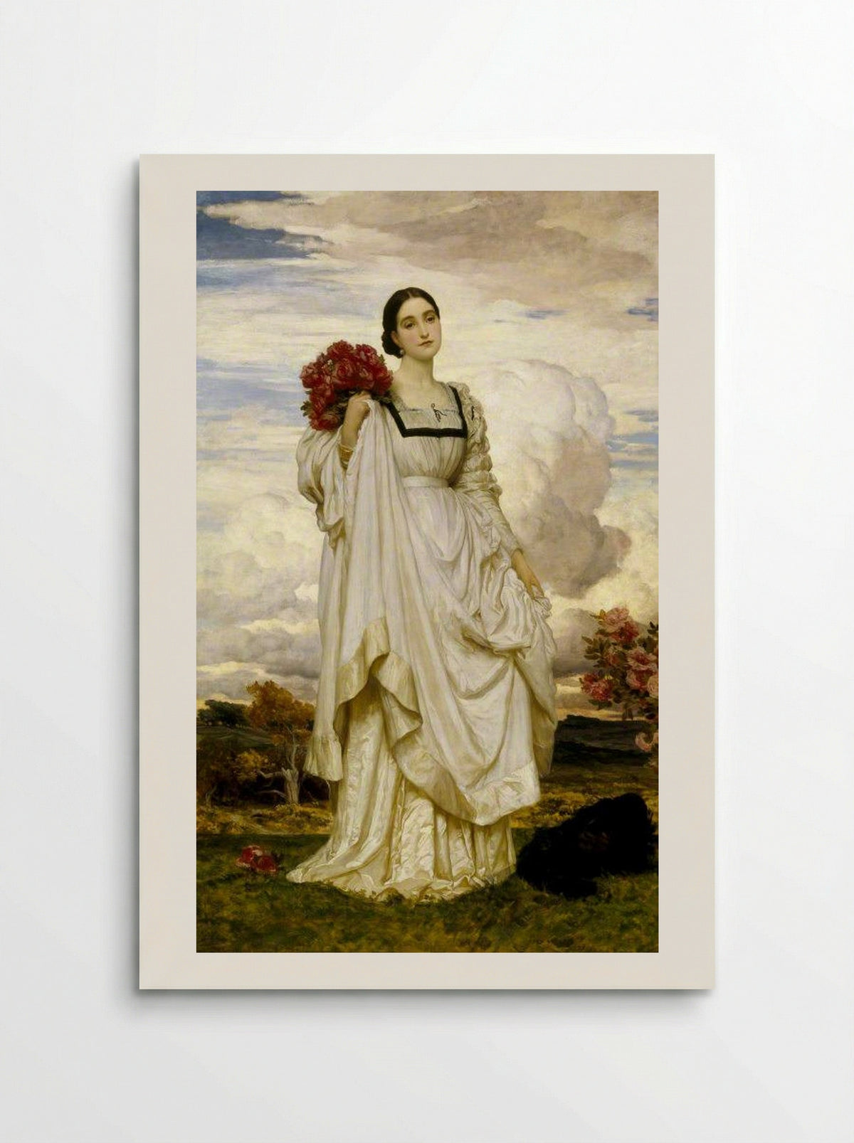 The Countess Brownlow - Frederic Leighton - Poster