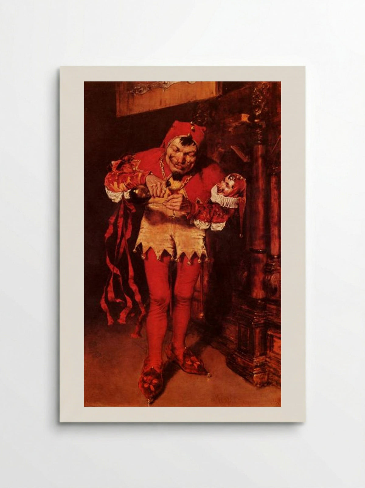 The Court Jester - William Merritt Chase - Poster
