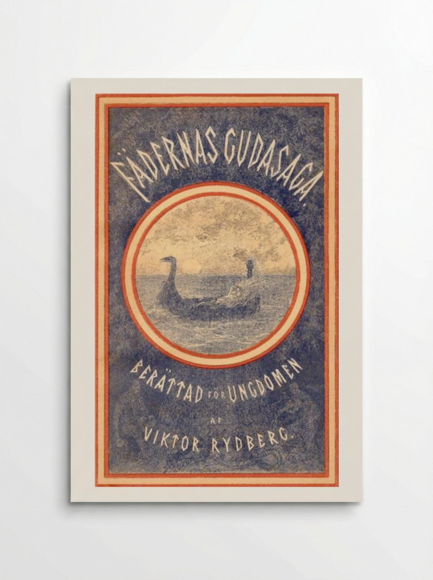 The Cover (Fädernas Gudasaga) - John Bauer - Poster