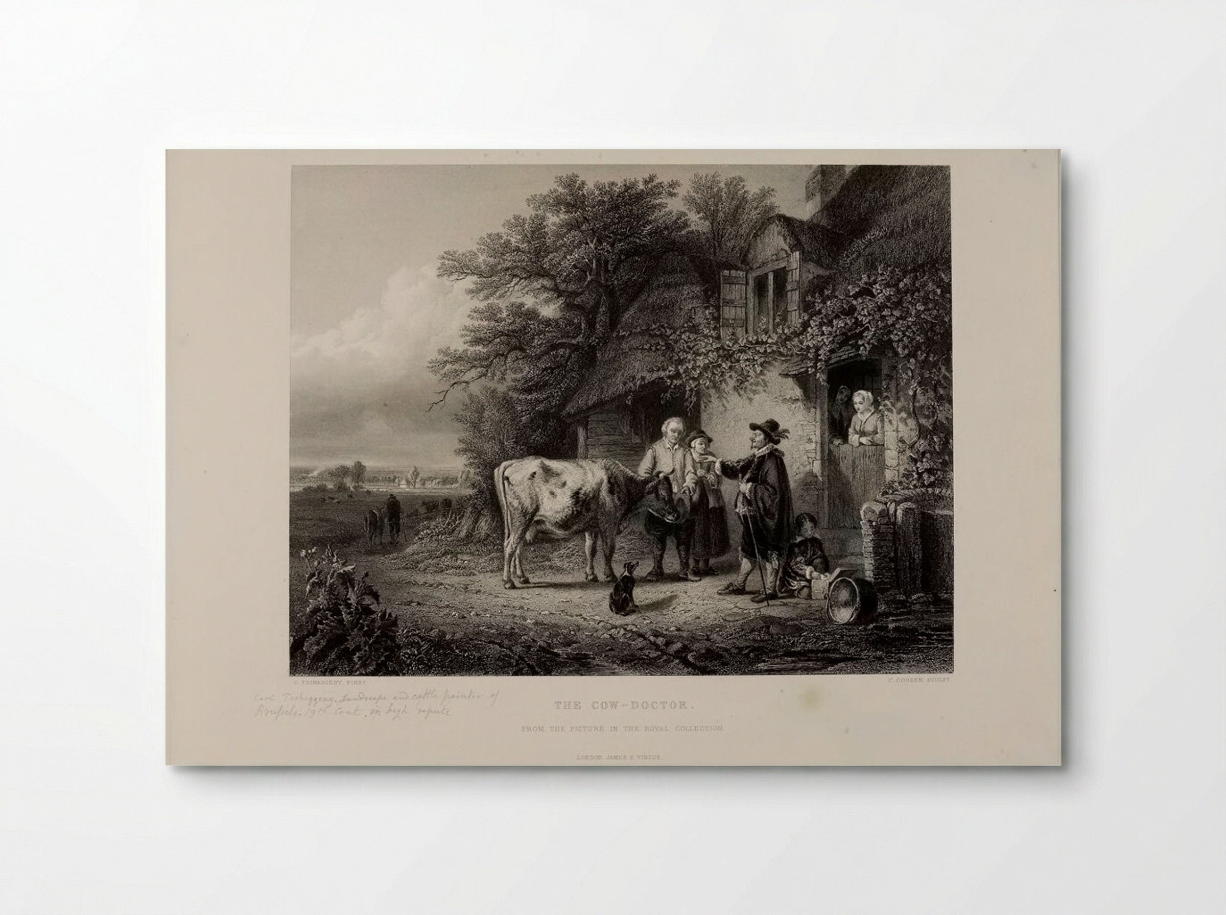 The Cow Doctor - Charles Cousen - Poster