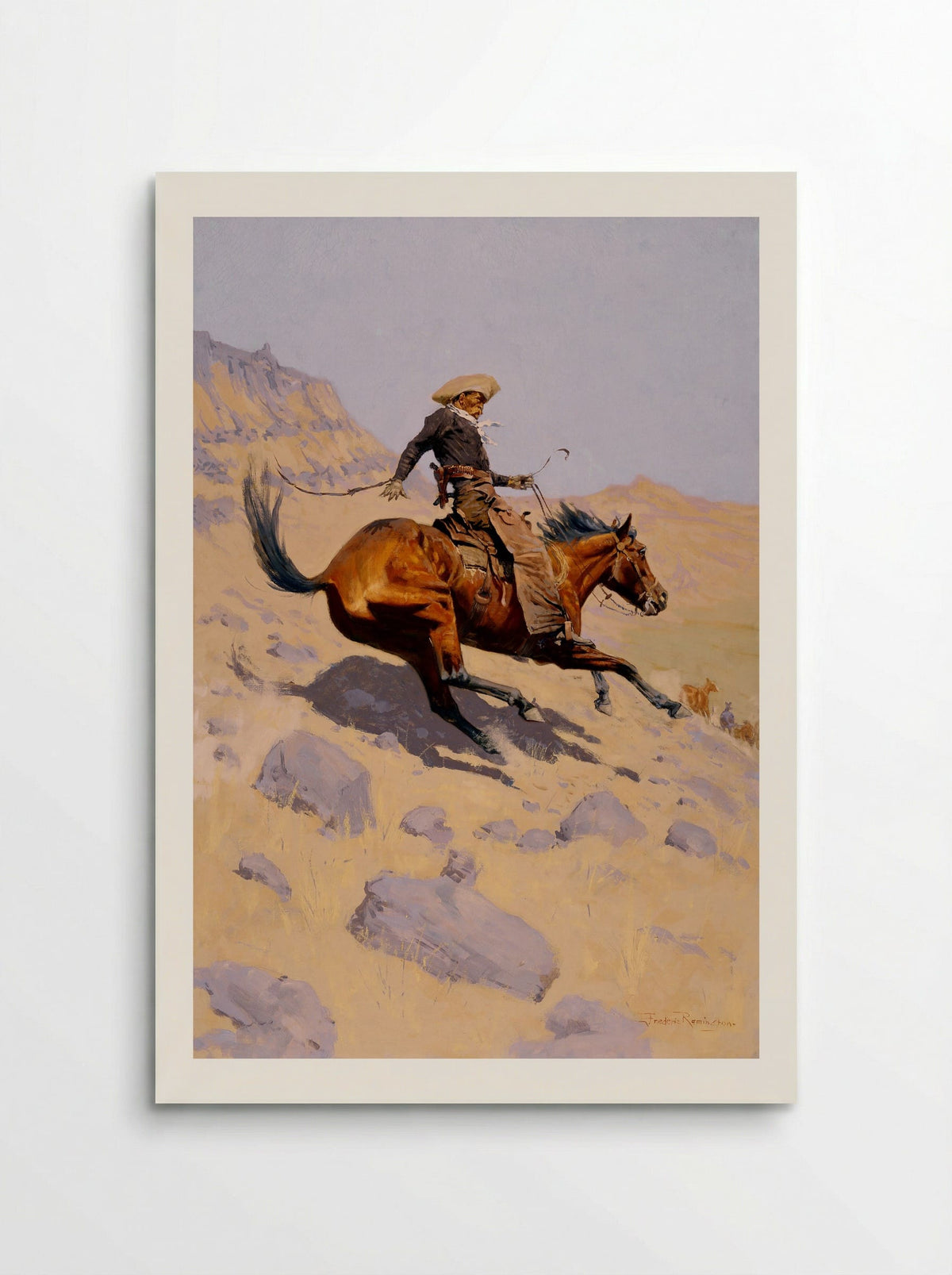 The Cowboy - Frederic Remington - Poster