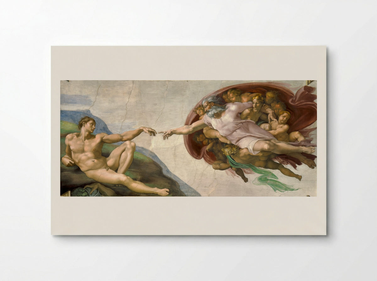 The Creation of Adam - Michelangelo - Poster