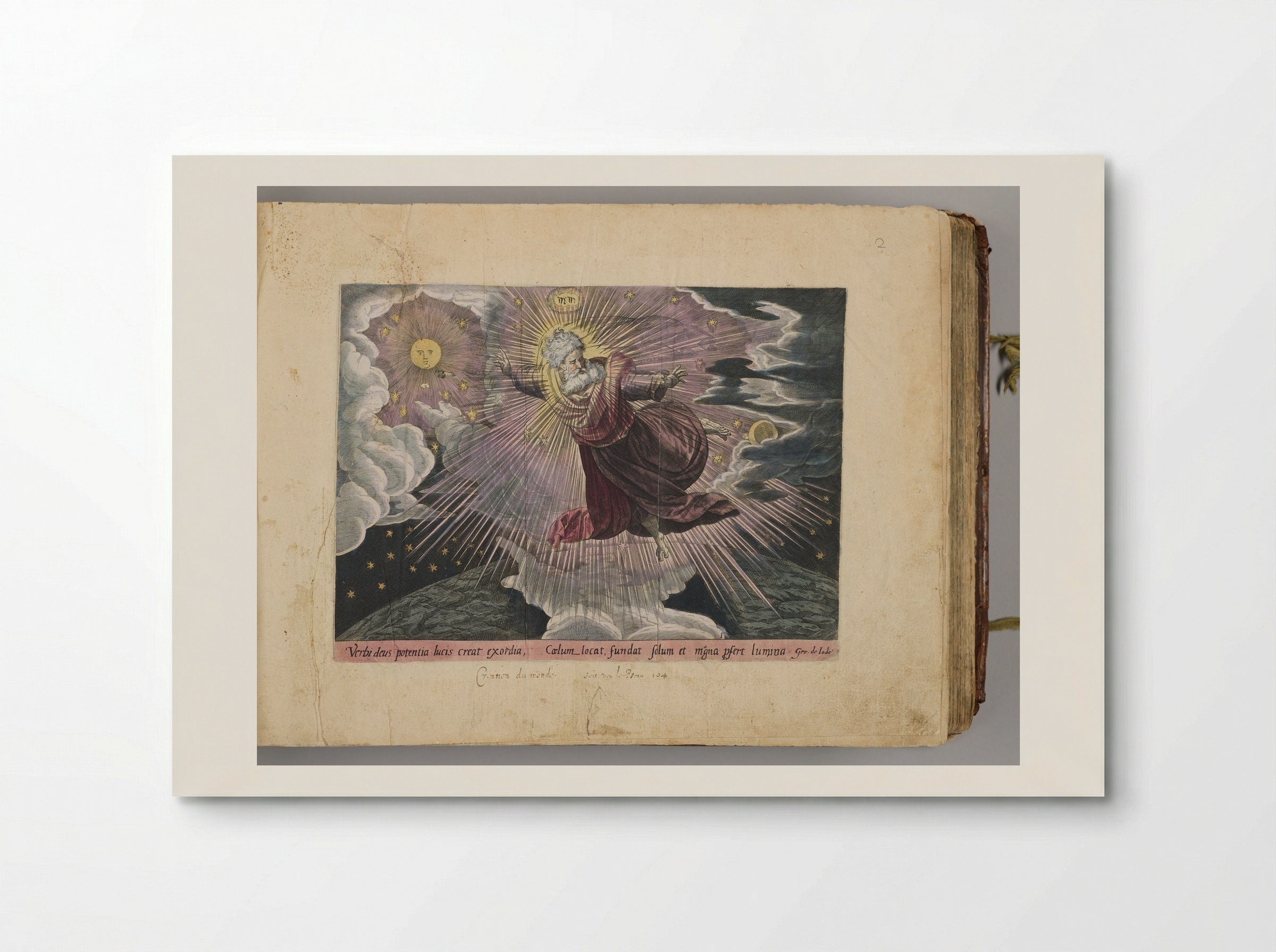 The Creation of Light - Johann Sadeler I - Poster