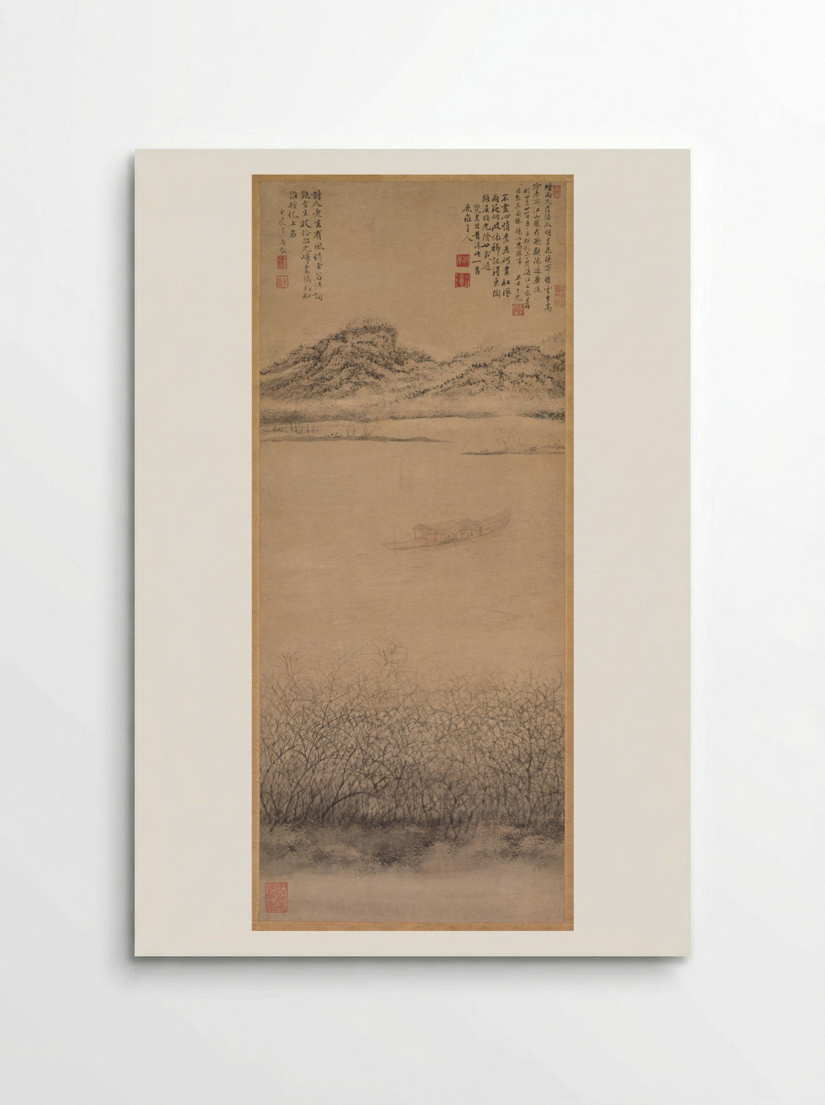 The Crossing of the Yangzi River - Shang Rui - Poster