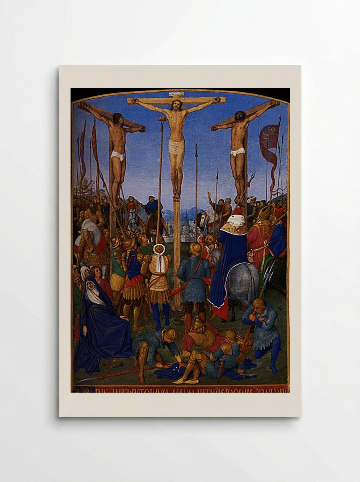 The Crucifixion - Jean Fouquet - Poster