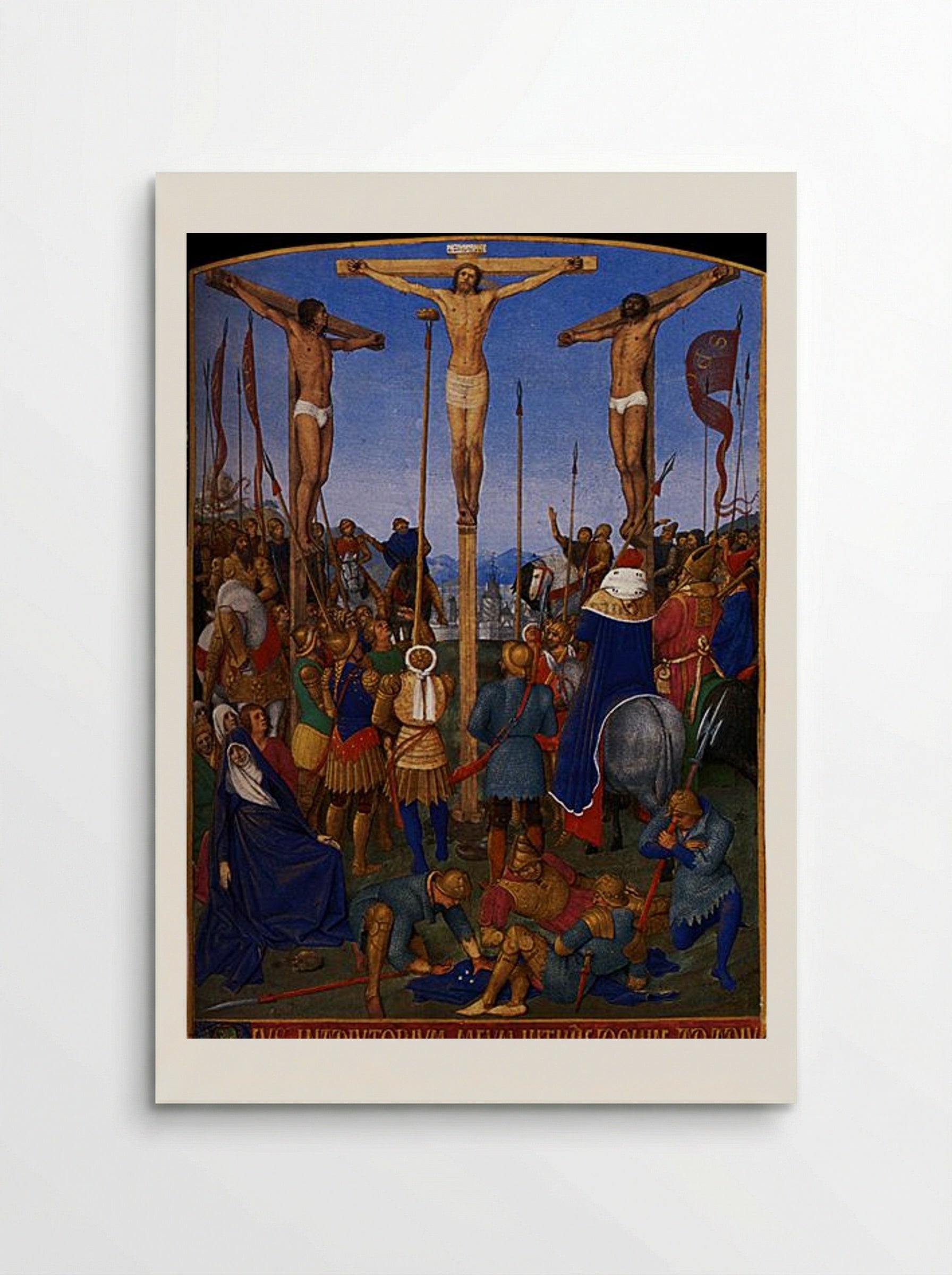 The Crucifixion - Jean Fouquet - Poster