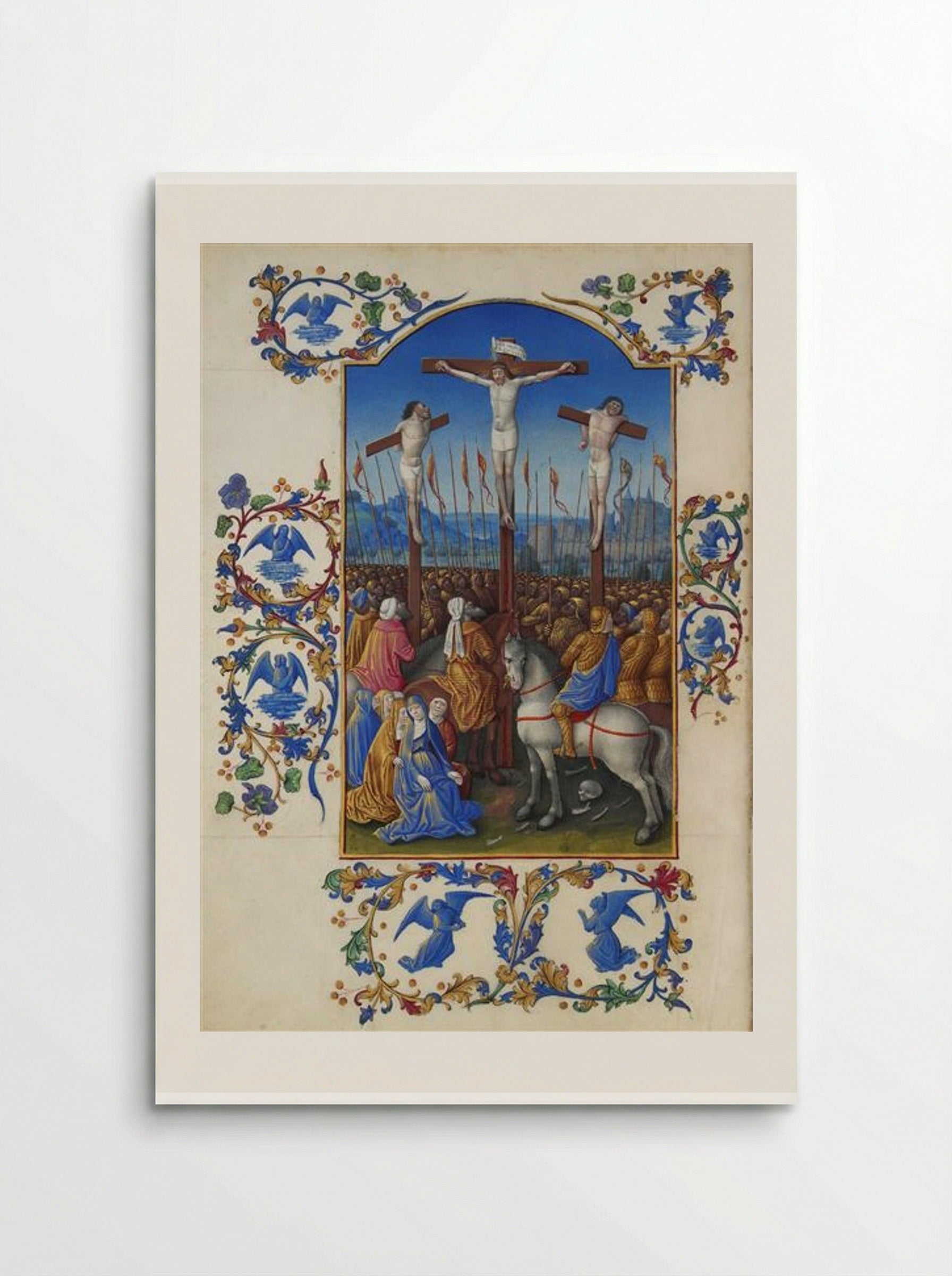 The Crucifixion - Limbourg brothers - Poster
