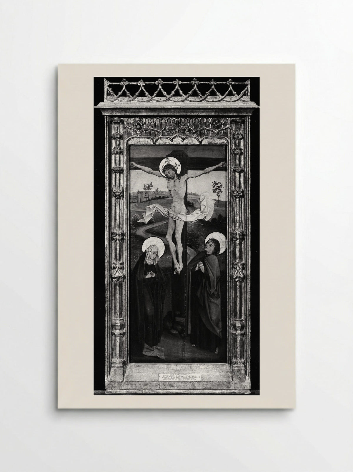 The Crucifixion - Northern French Painter - Poster