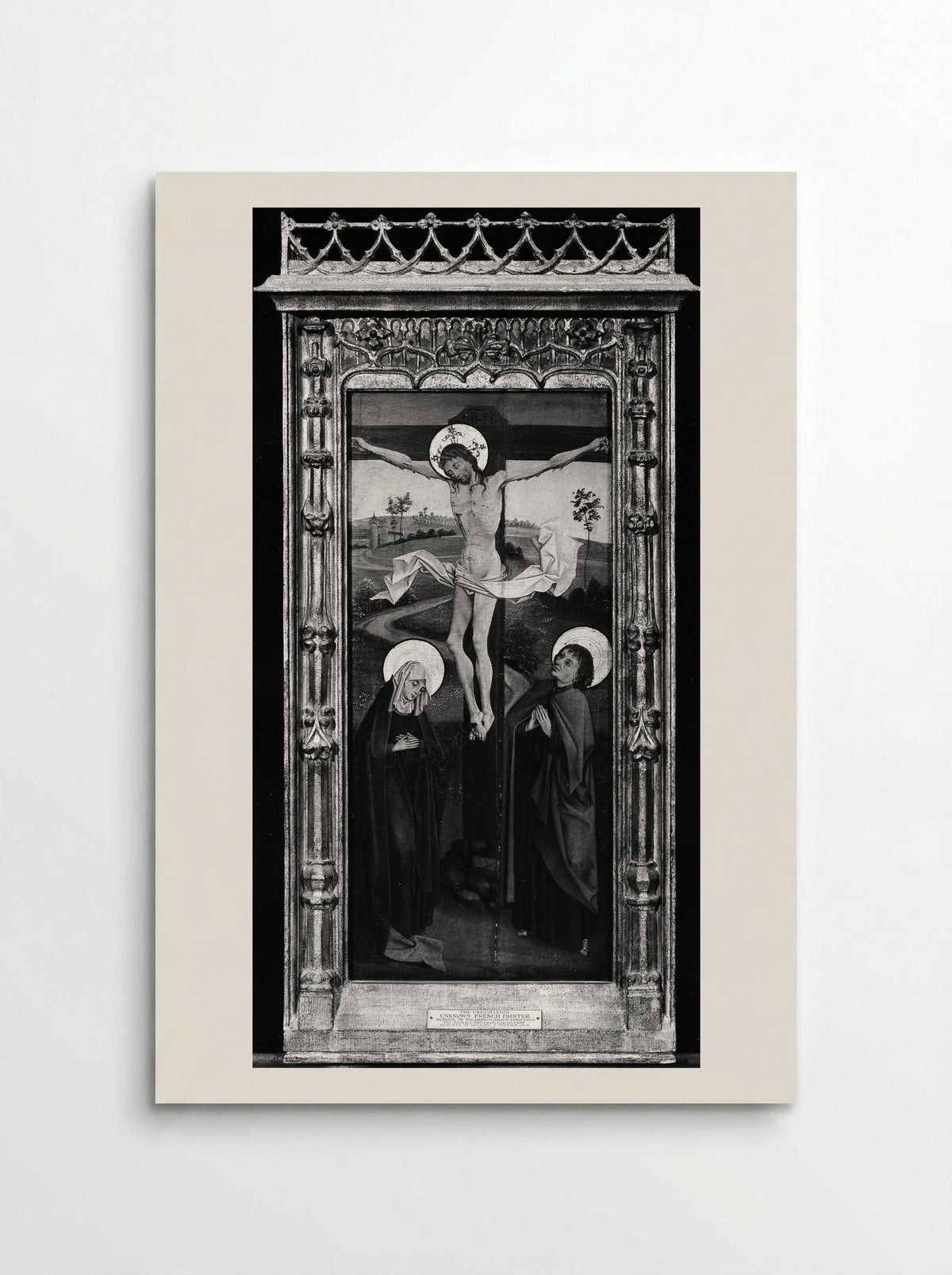 The Crucifixion - Northern French Painter - Poster