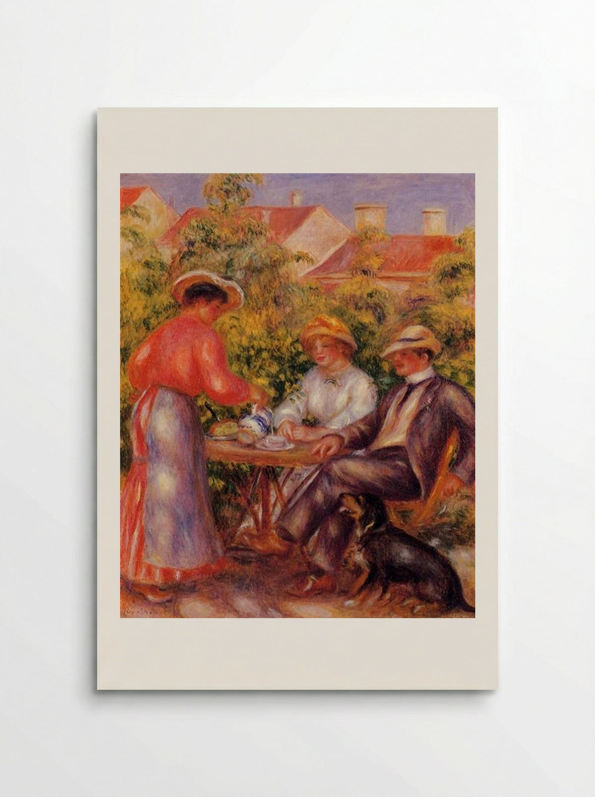 The Cup of Tea - Pierre-Auguste Renoir - Poster