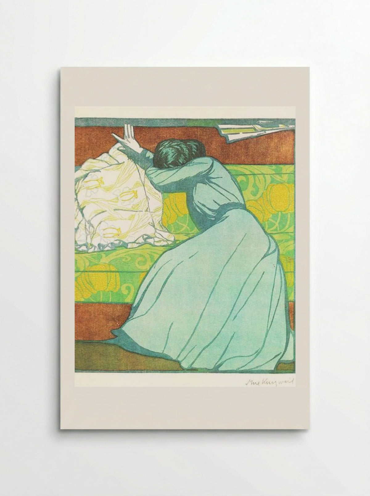The Cushion - Max Kurzweil - Poster