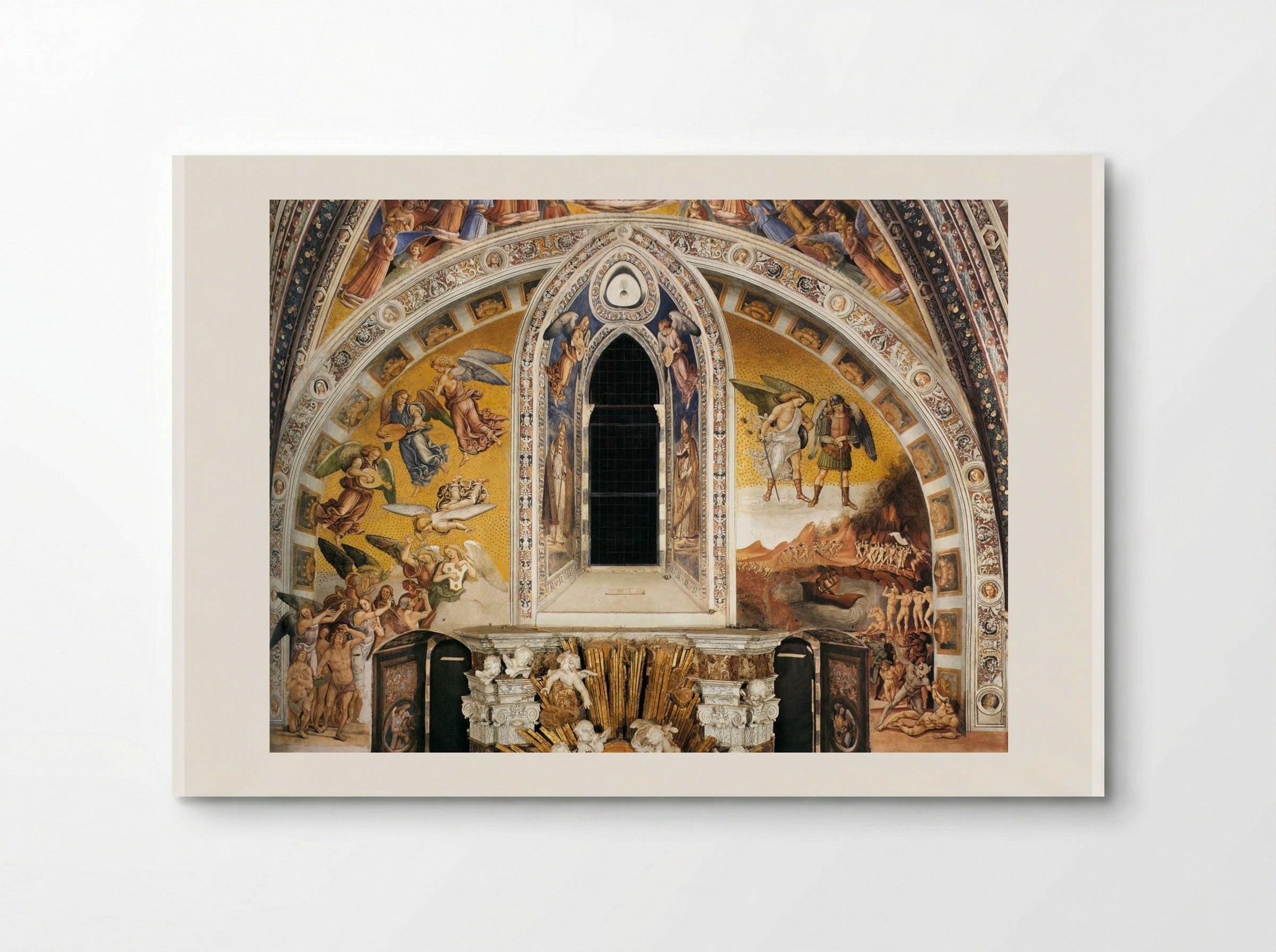 The Damned Cast into Hell - Luca Signorelli - Poster