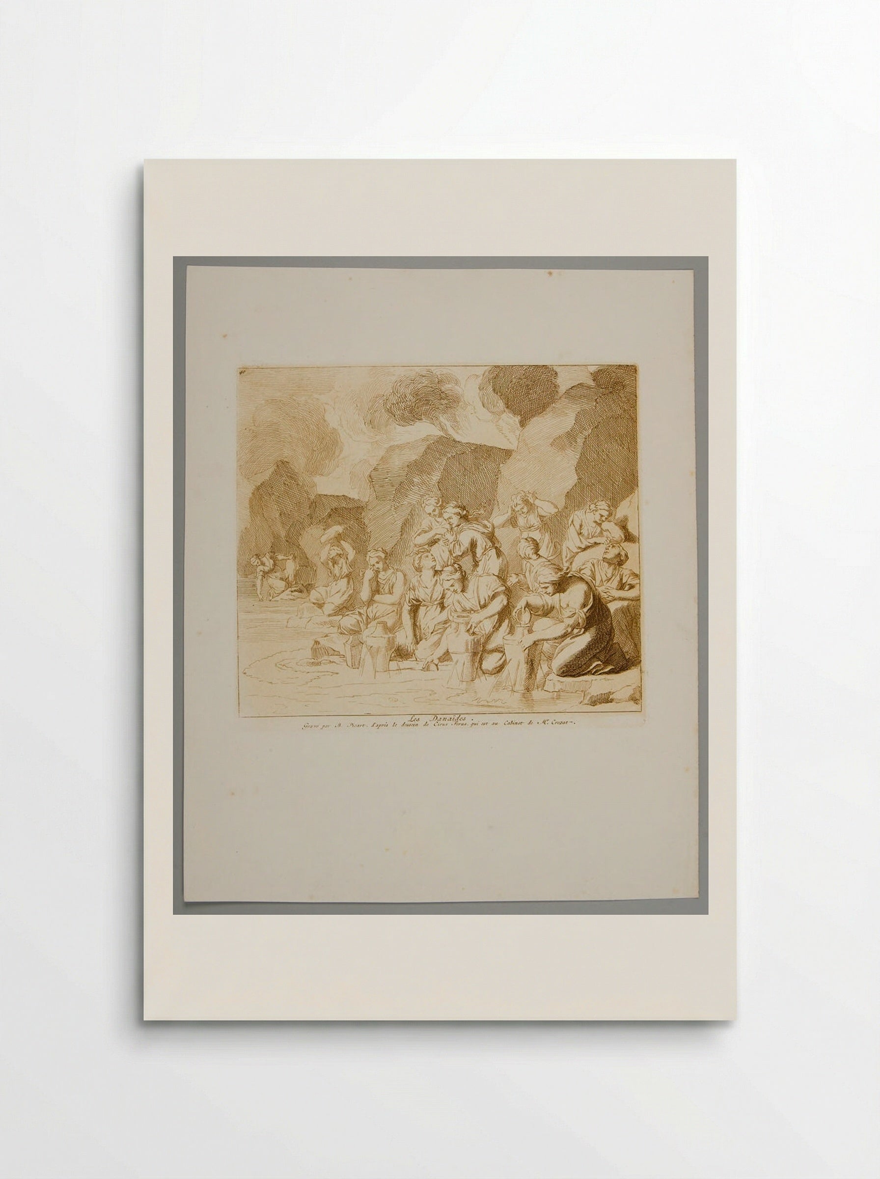 The Danaïdes - Bernard Picart - Poster