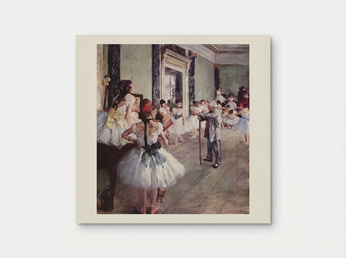 The Dance Class - Hilaire-Germain-Edgar Degas - Poster
