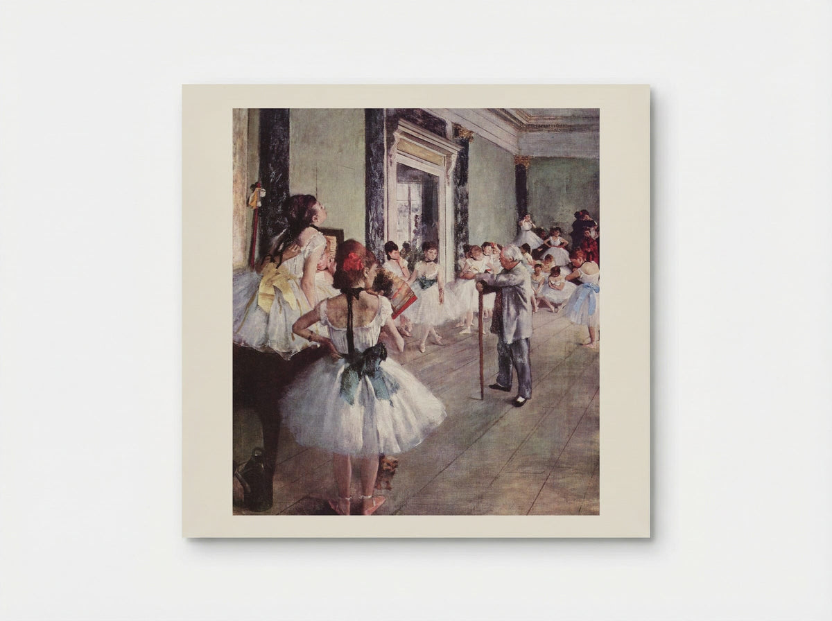 The Dance Class - Hilaire-Germain-Edgar Degas - Poster