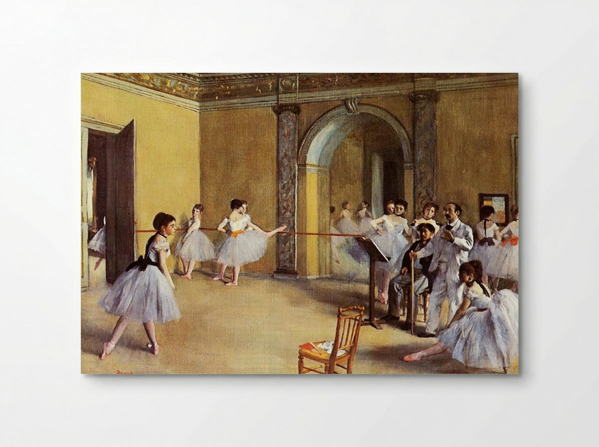 The Dance Class - Edgar Degas - Poster