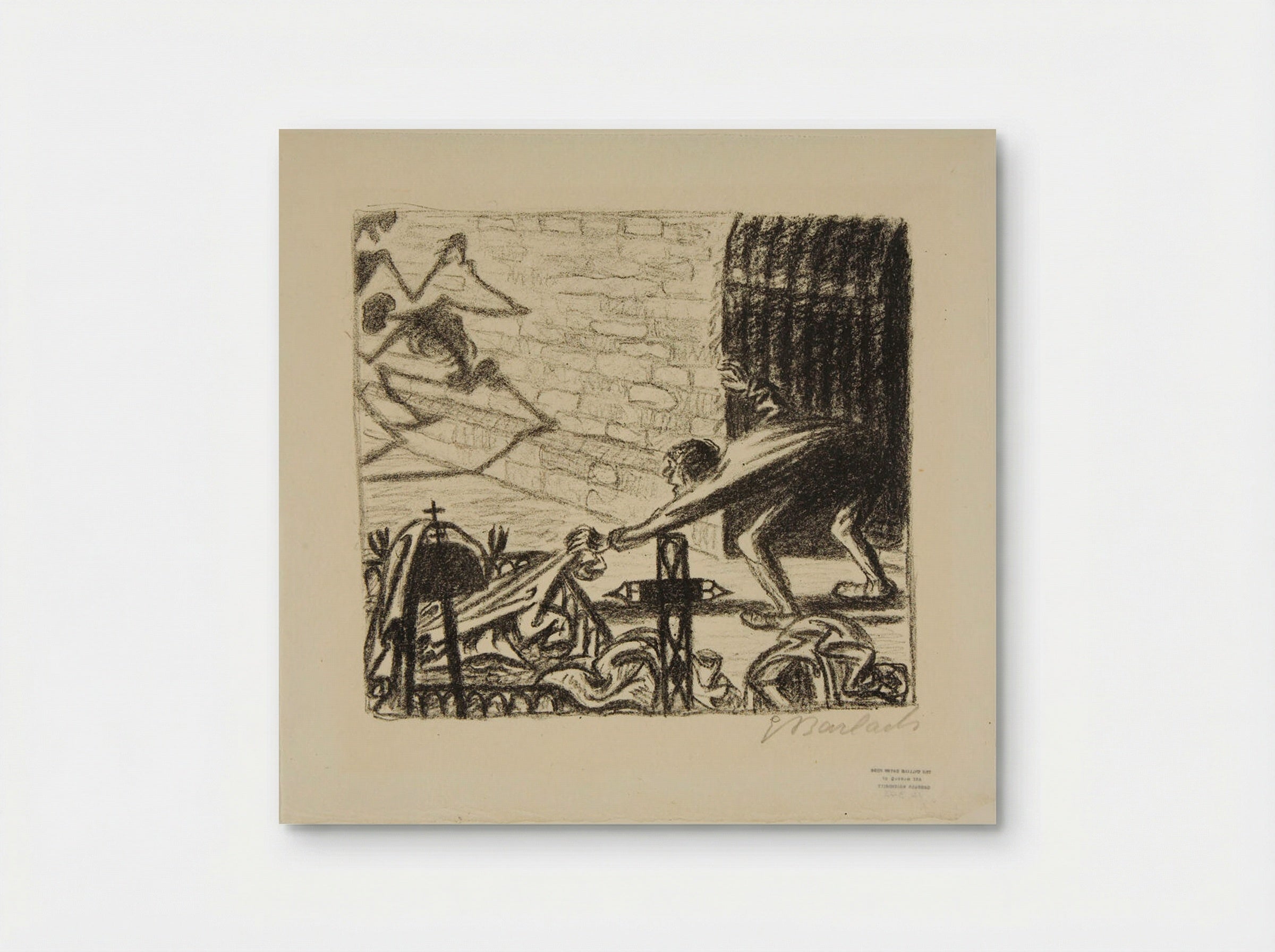 The Dance of the Dead 1: Dying Laughter - Ernst Barlach - Poster
