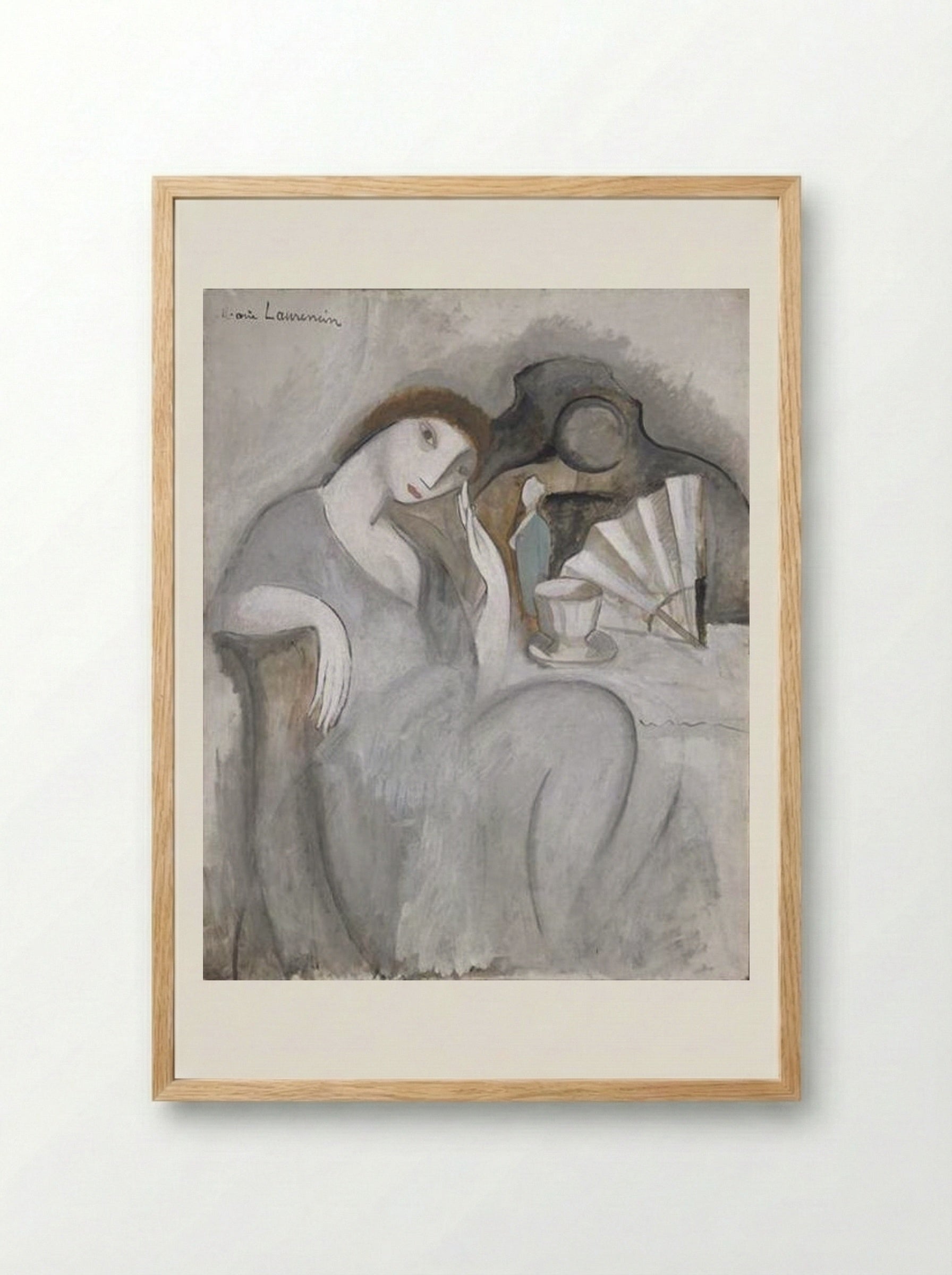 The Dancer - Marie Laurencin - Framed Print Wood
