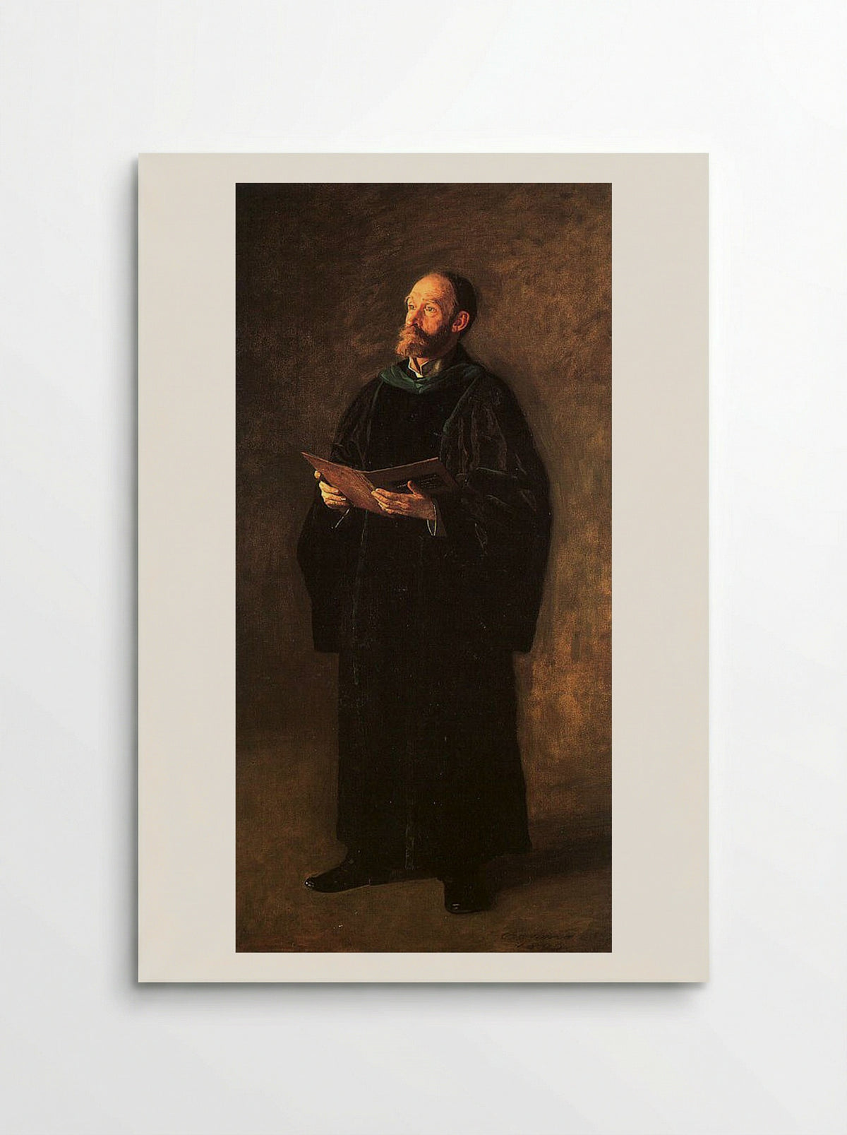 The Dean's Roll Call - Thomas Eakins - Poster