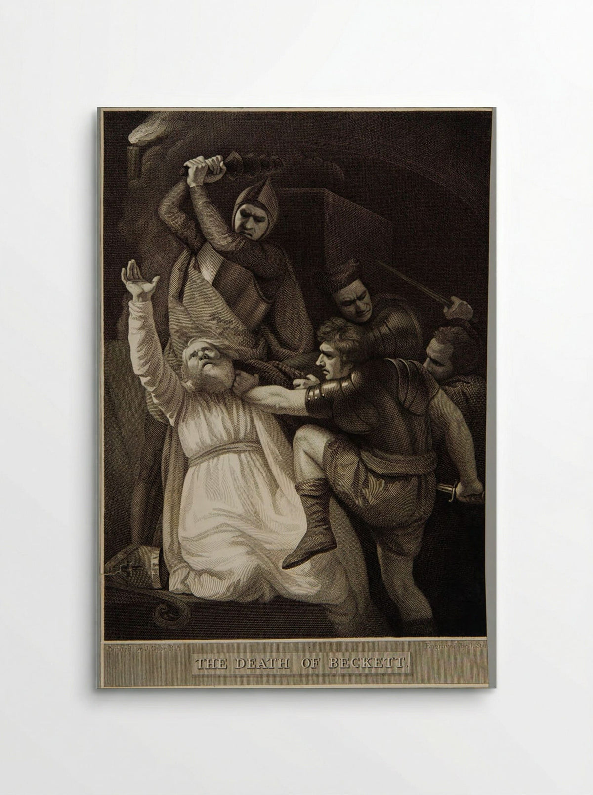 The Death of Beckett - James Stow - Poster
