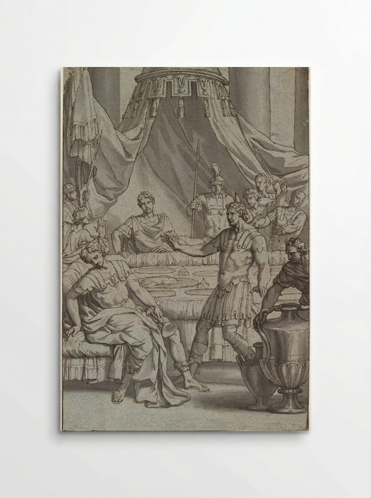 The Death of Britannicus - Louis Chéron - Poster