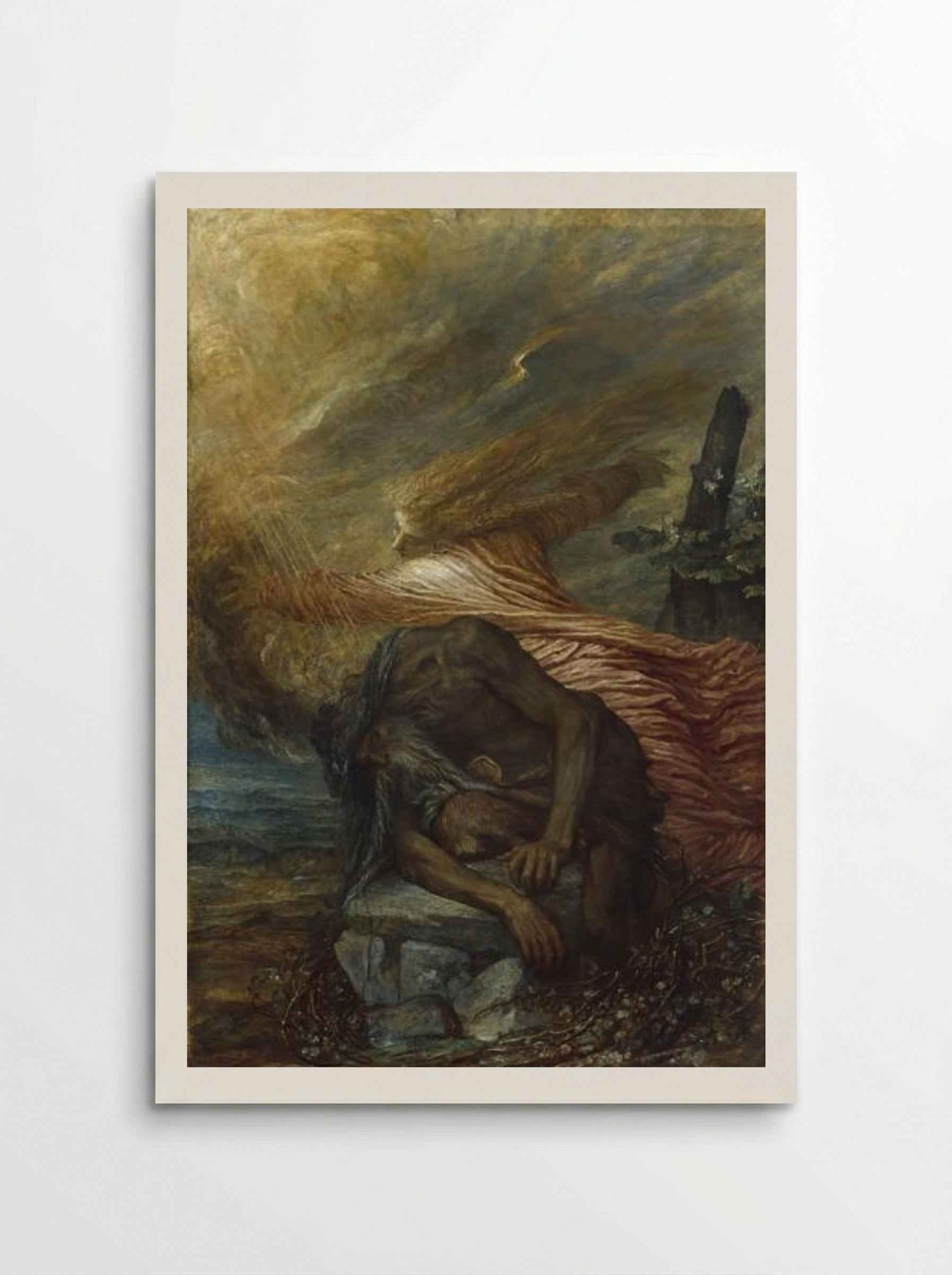 The Death of Cain - George Frederic Watts - Poster