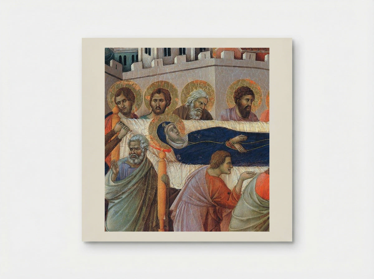 The Death of the Virgin - Duccio di Buoninsegna - Poster