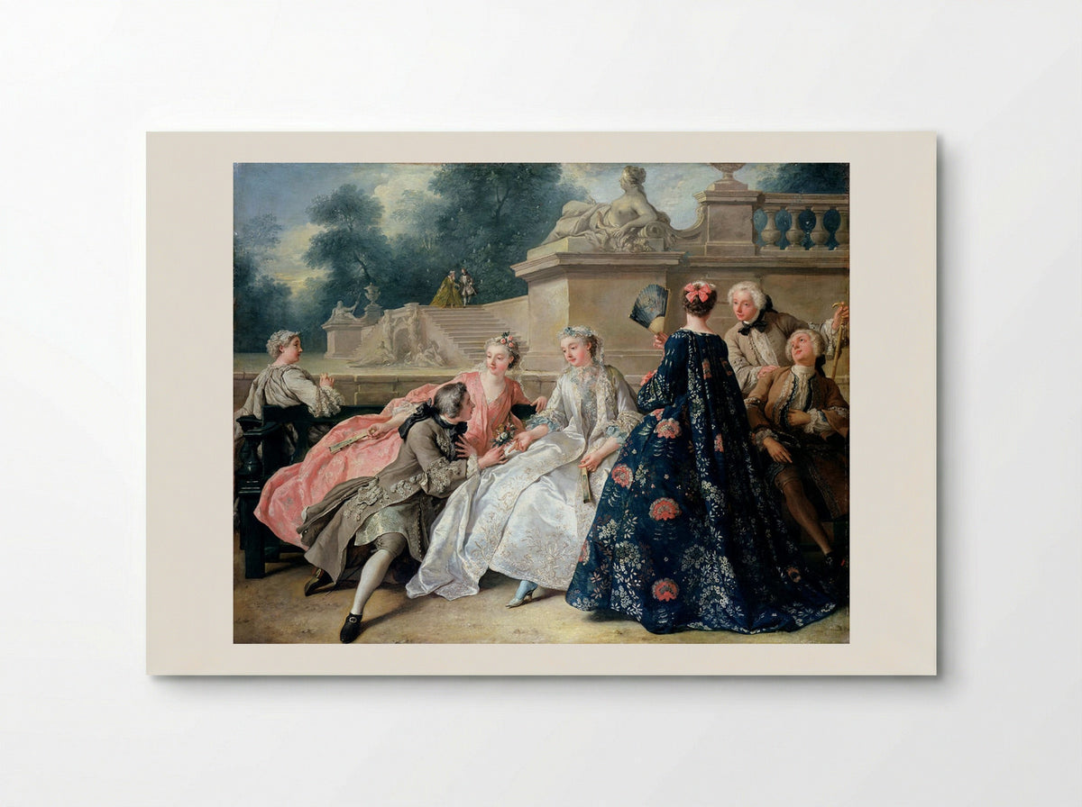 The Declaration of Love - Jean-François de Troy - Poster