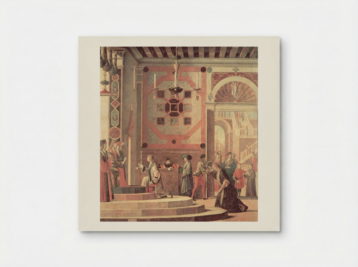The Departure of the English Ambassadors - Vittore Carpaccio - Poster