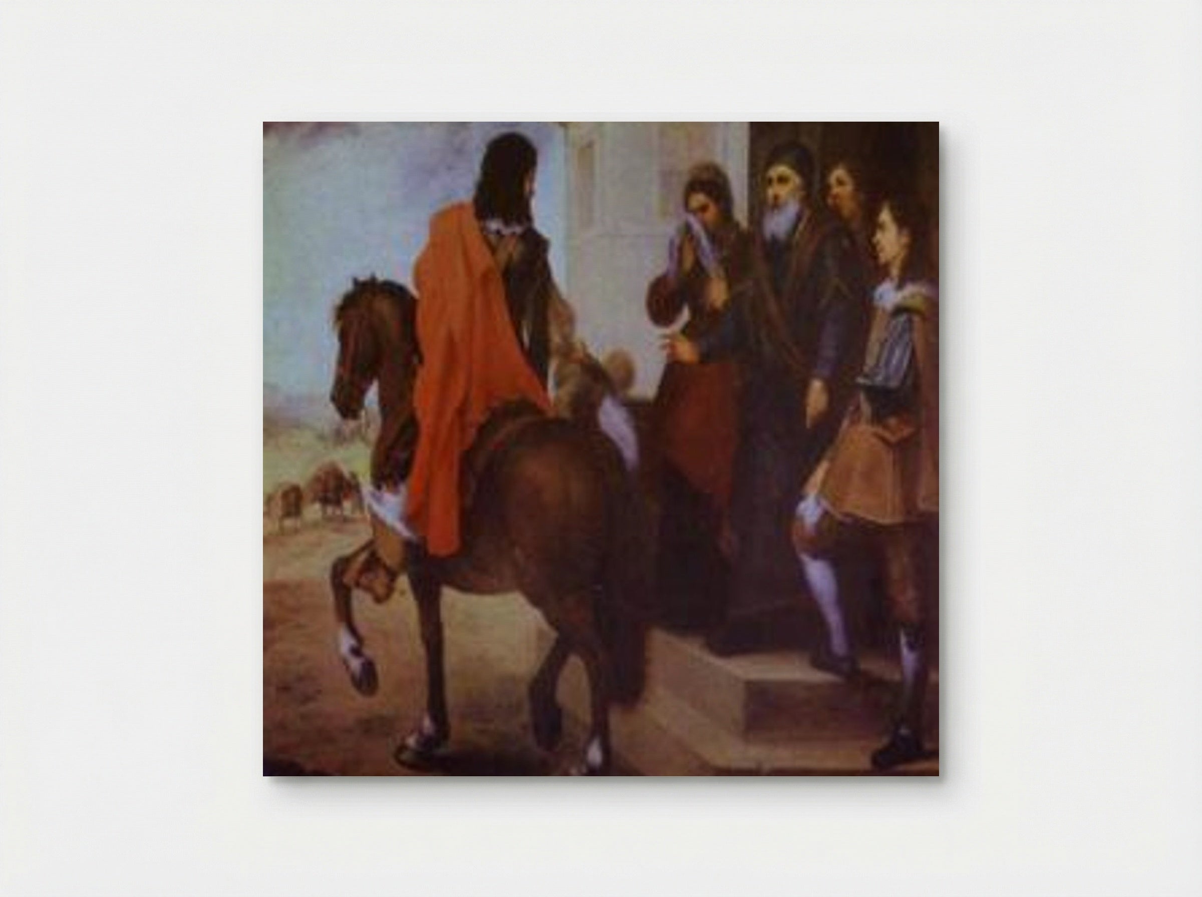 The Departure of the Prodigal Son - Bartolomé Esteban Murillo - Poster