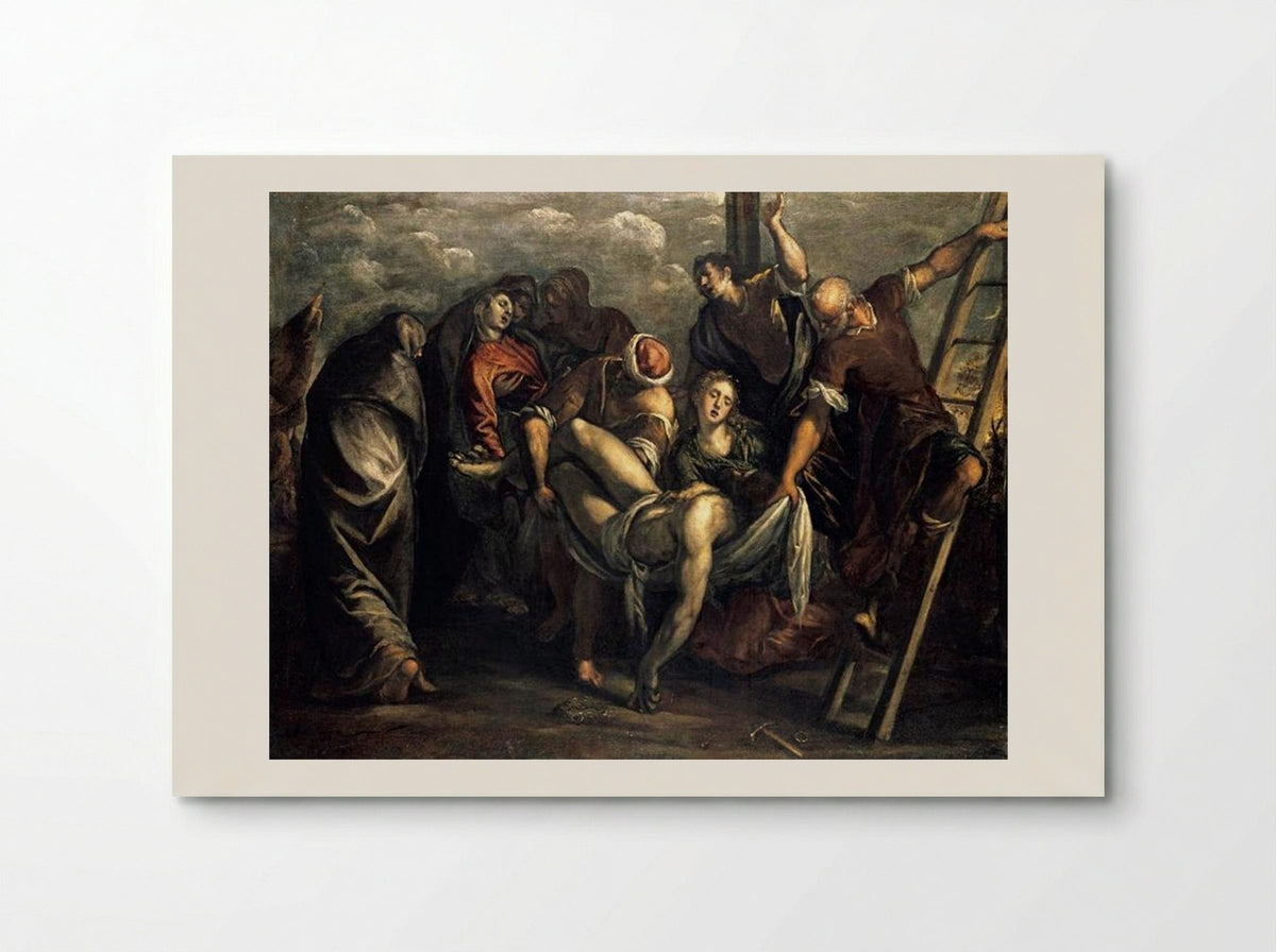The Deposition - Tintoretto - Poster