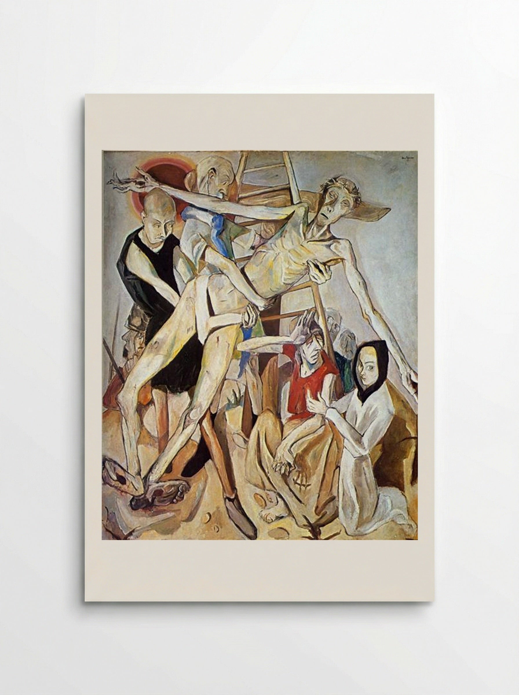 The Descent from the Cross - Max Beckmann - Poster