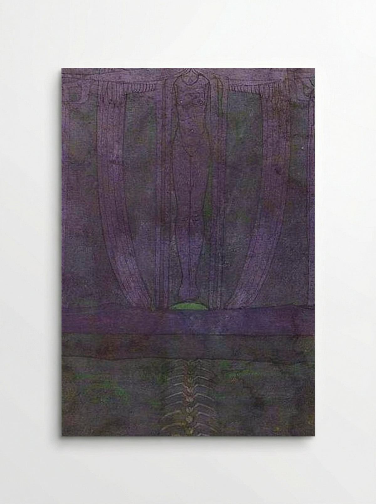 The Descent of Night - Charles Rennie Mackintosh - Poster