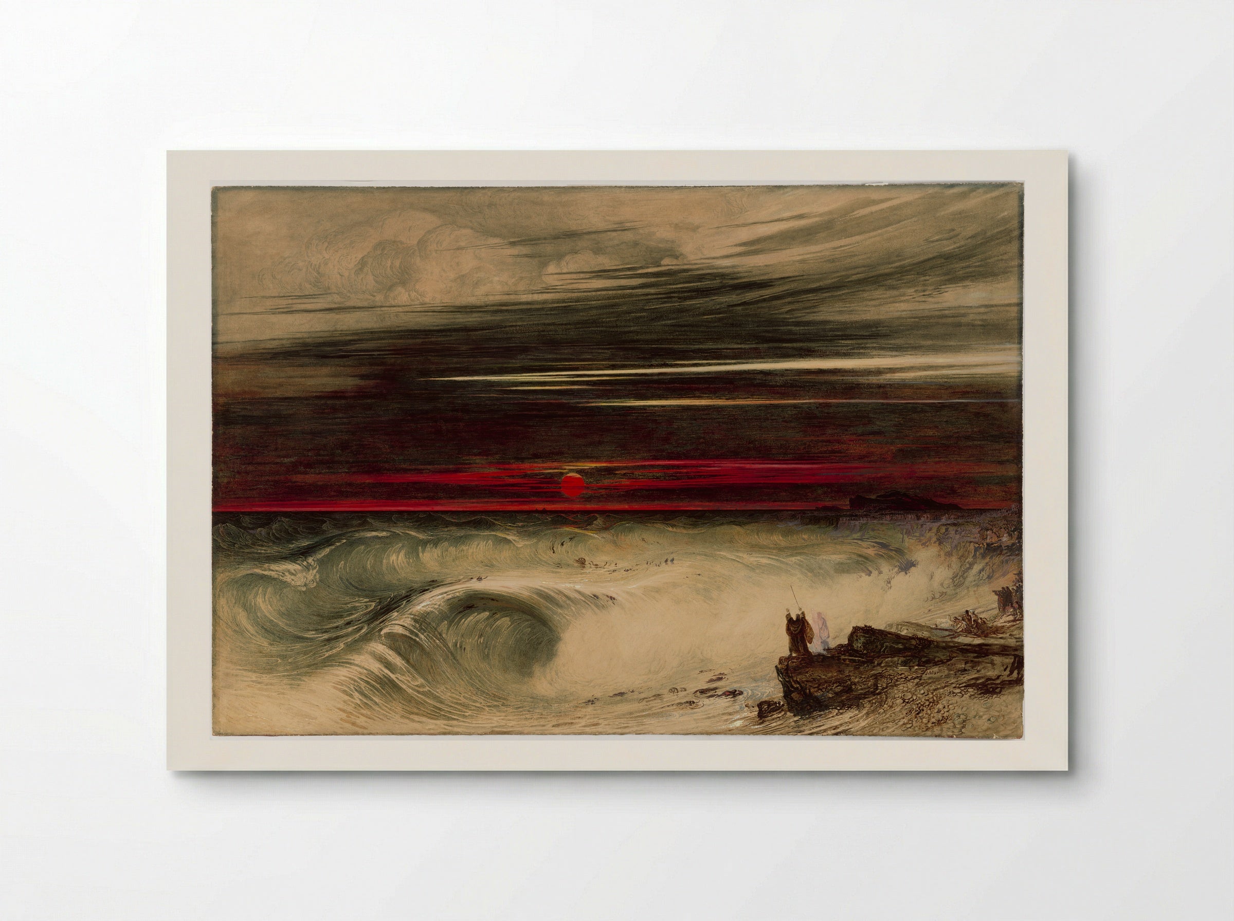 The Destruction of the Pharaoh's Host - John Martin - Poster