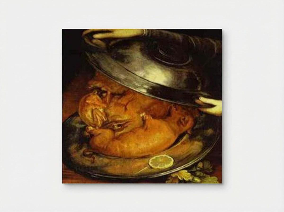 The Dinner - Giuseppe Arcimboldo - Poster