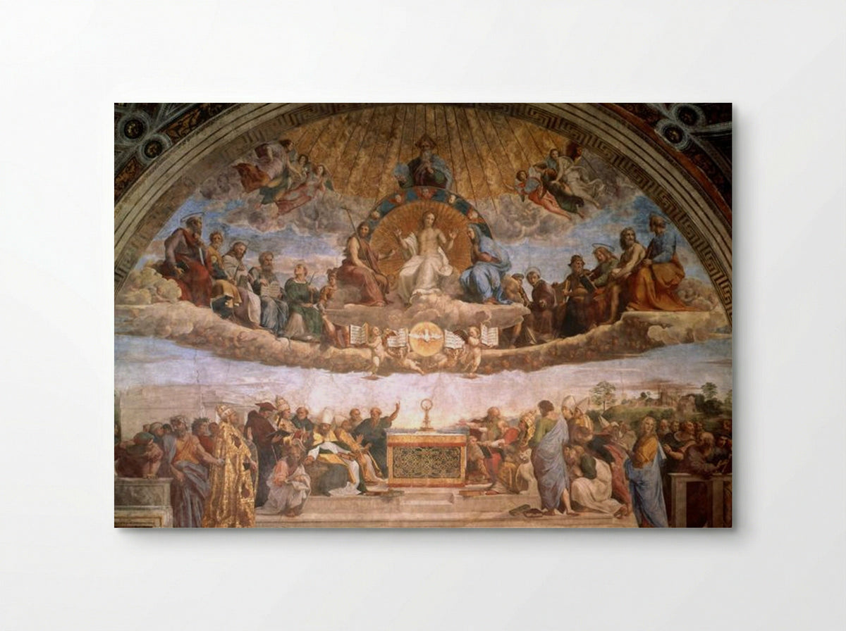 The Disputation of the Holy Sacrament - Raphael - Poster