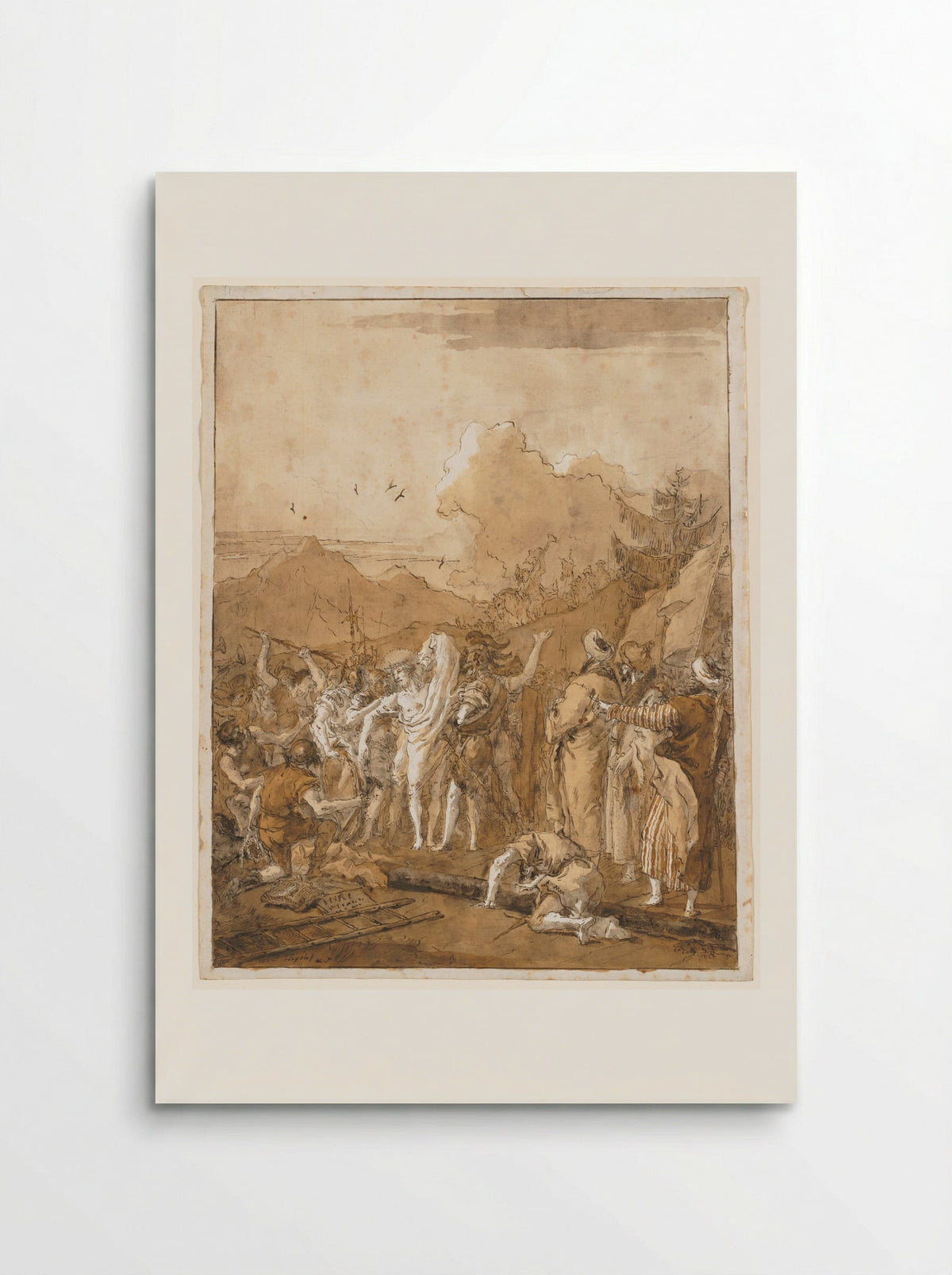 The Disrobing of Christ - Giovanni Domenico Tiepolo - Poster