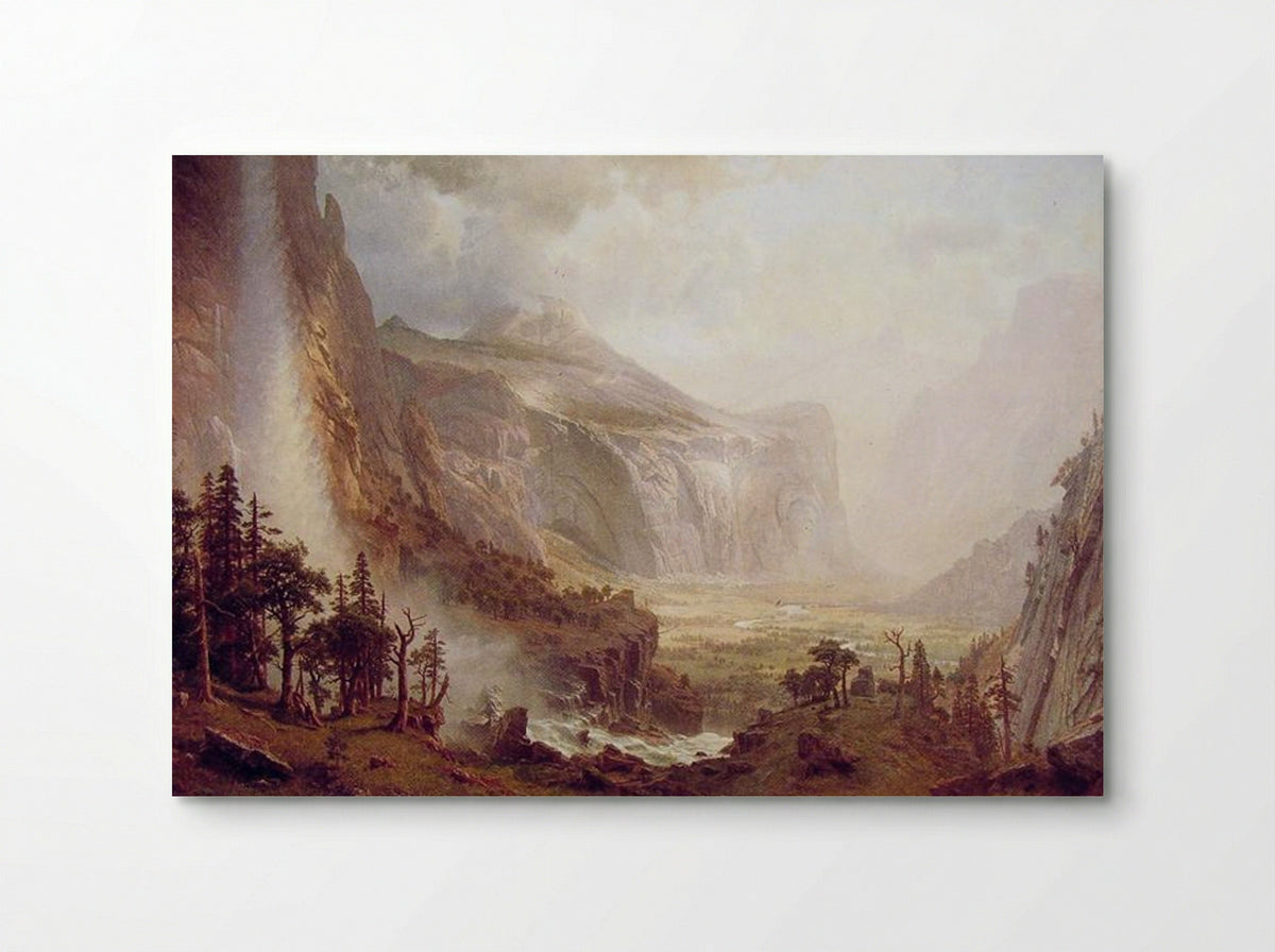 The Domes of the Yosemite - Albert Bierstadt - Poster