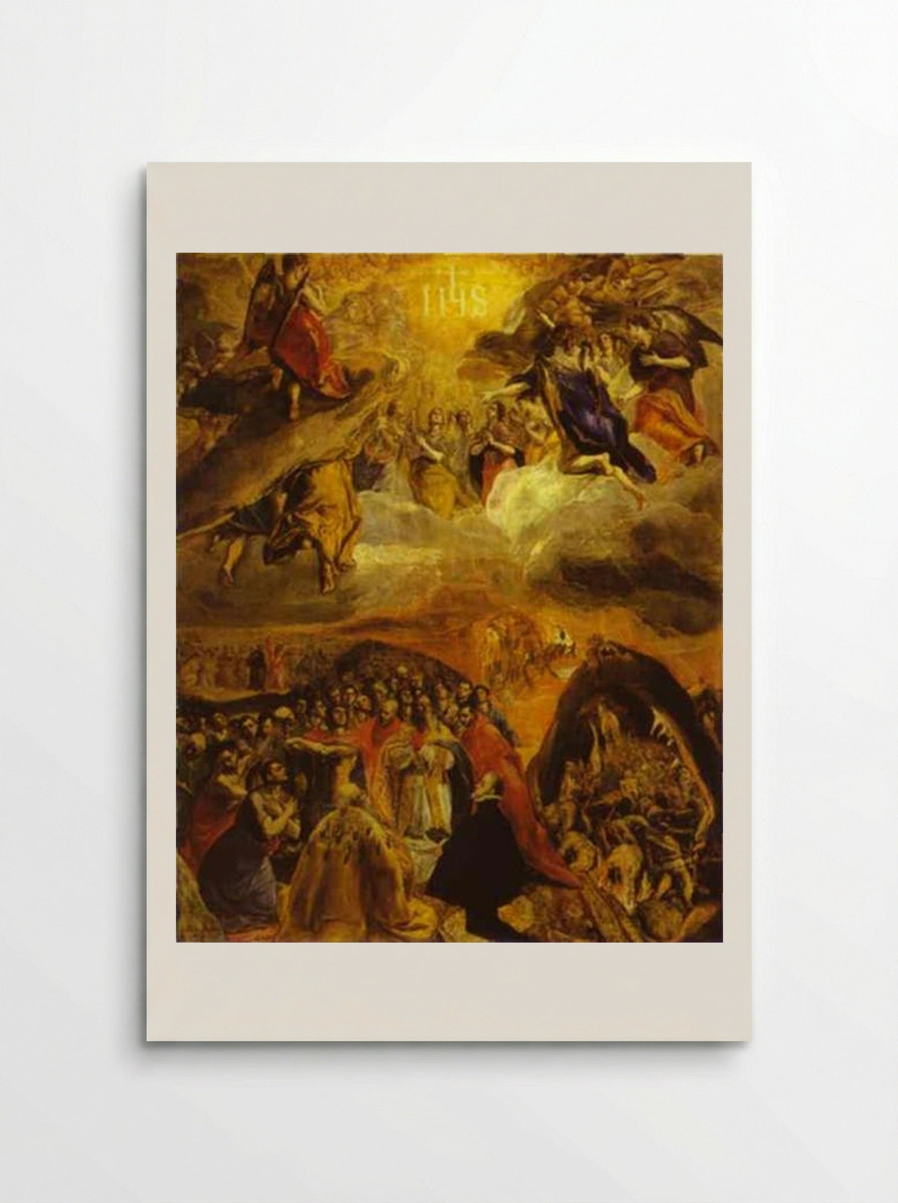 The Dream of Philip II - El Greco - Poster