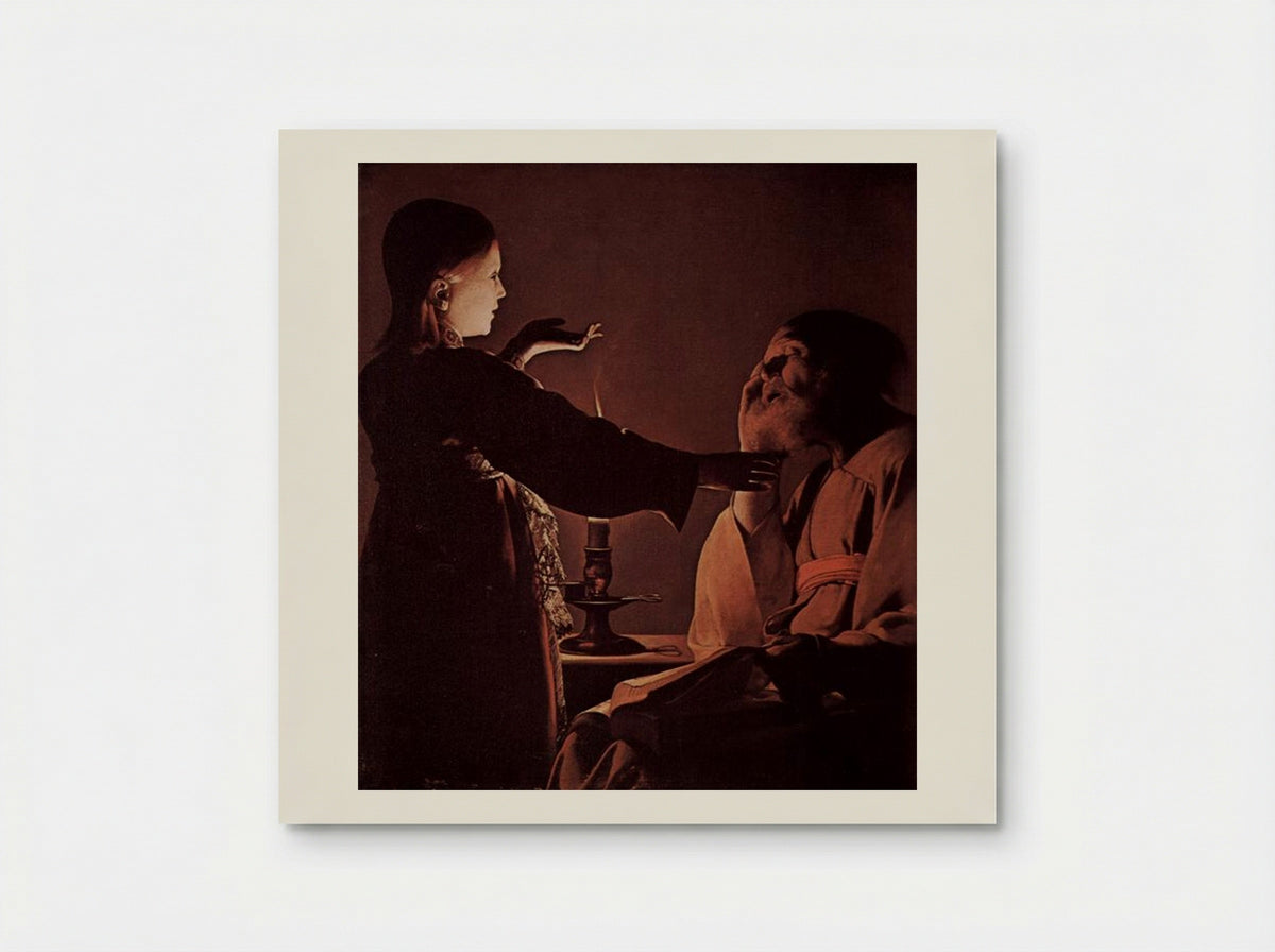 The Dream of Saint Joseph - Georges de la Tour - Poster