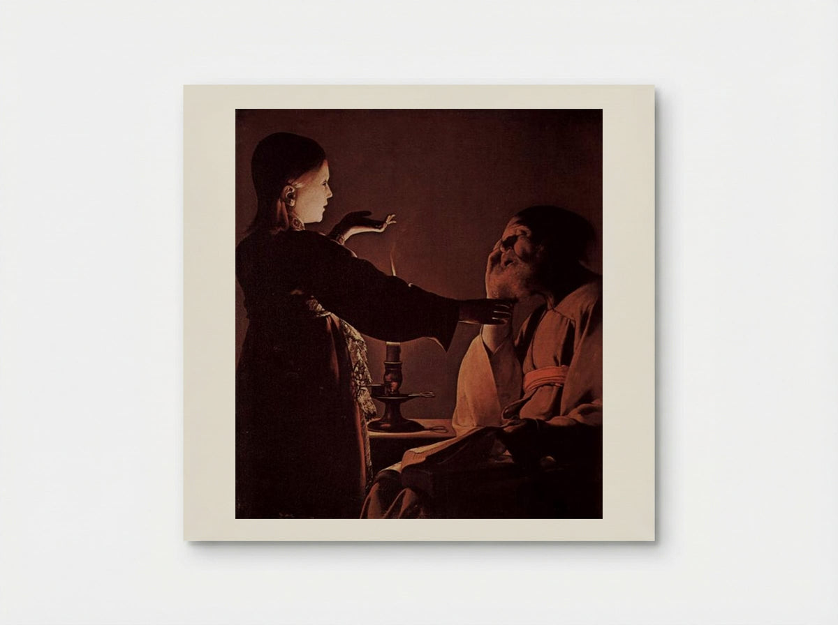 The Dream of Saint Joseph - Georges de la Tour - Poster