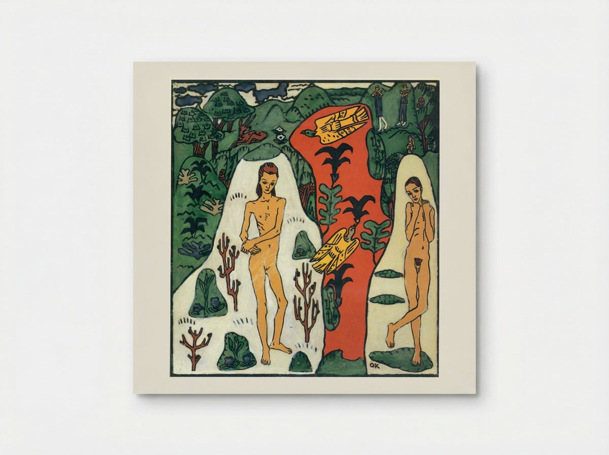 The Dreaming Boys - Oskar Kokoschka - Poster
